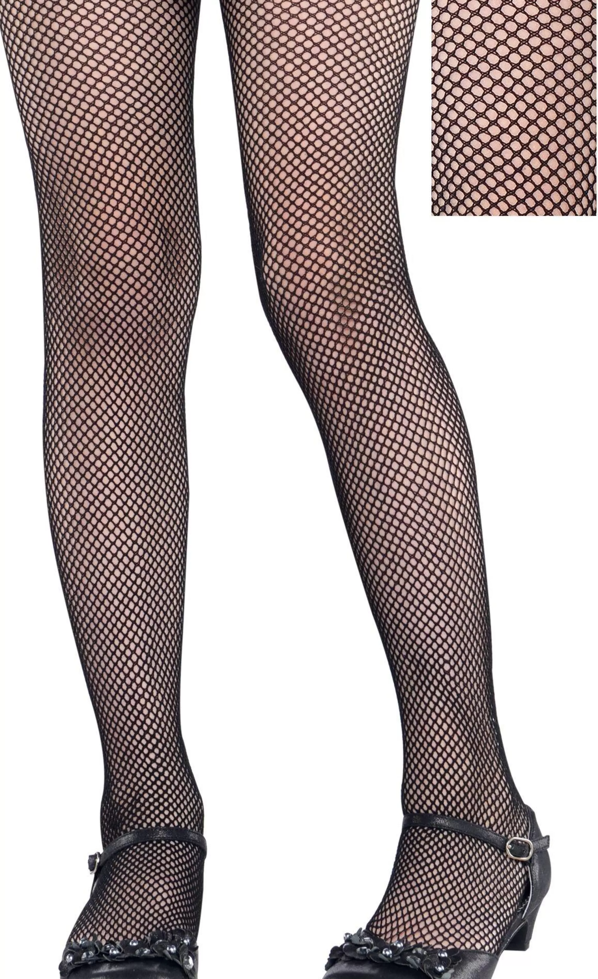 Party City Tights-Child Black Fishnet Tights