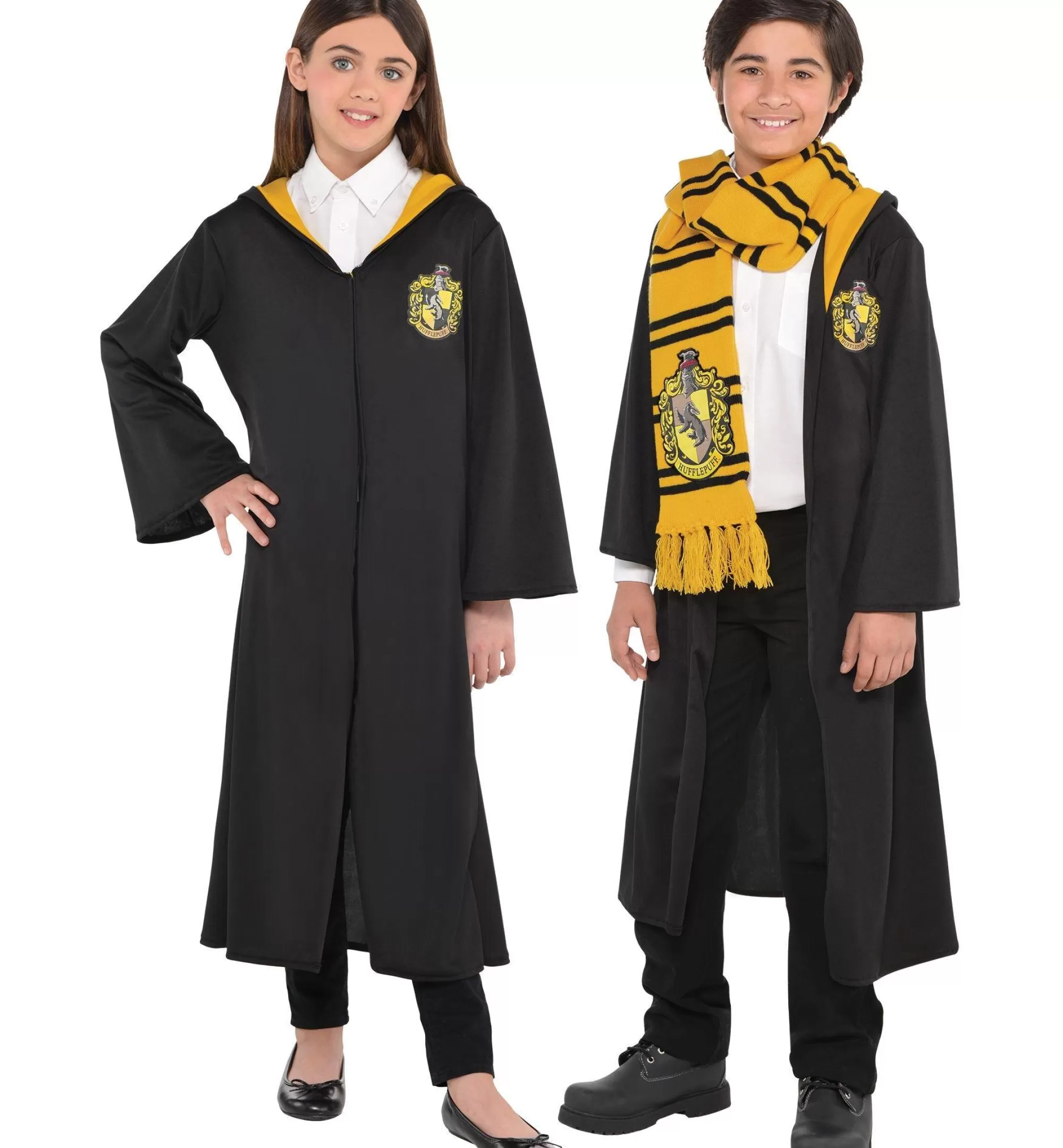 Party City Capes, Robes-Child Hufflepuff Robe - Harry Potter