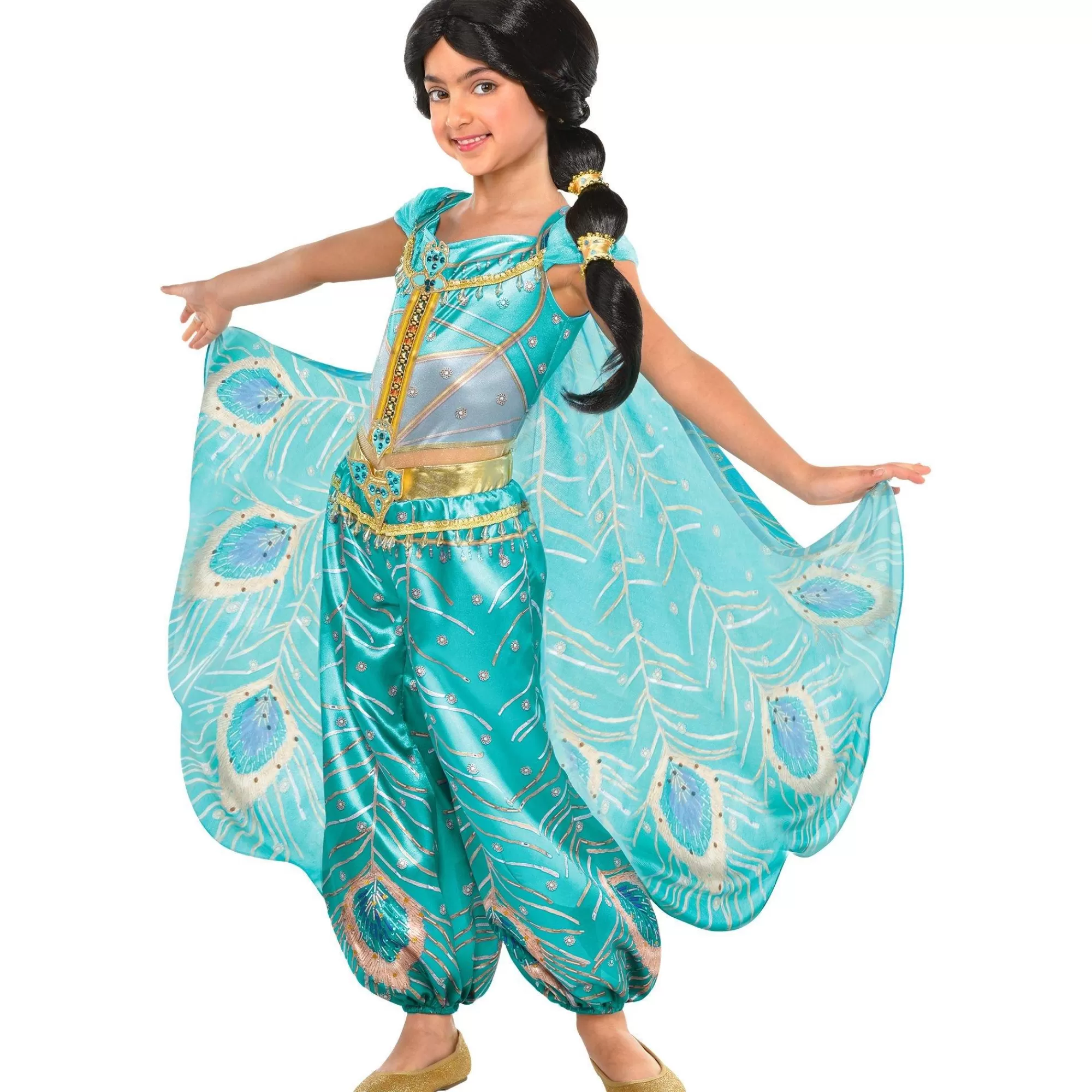 Party City Disney Princess | Child Jasmine Whole New World Costume - Aladdin