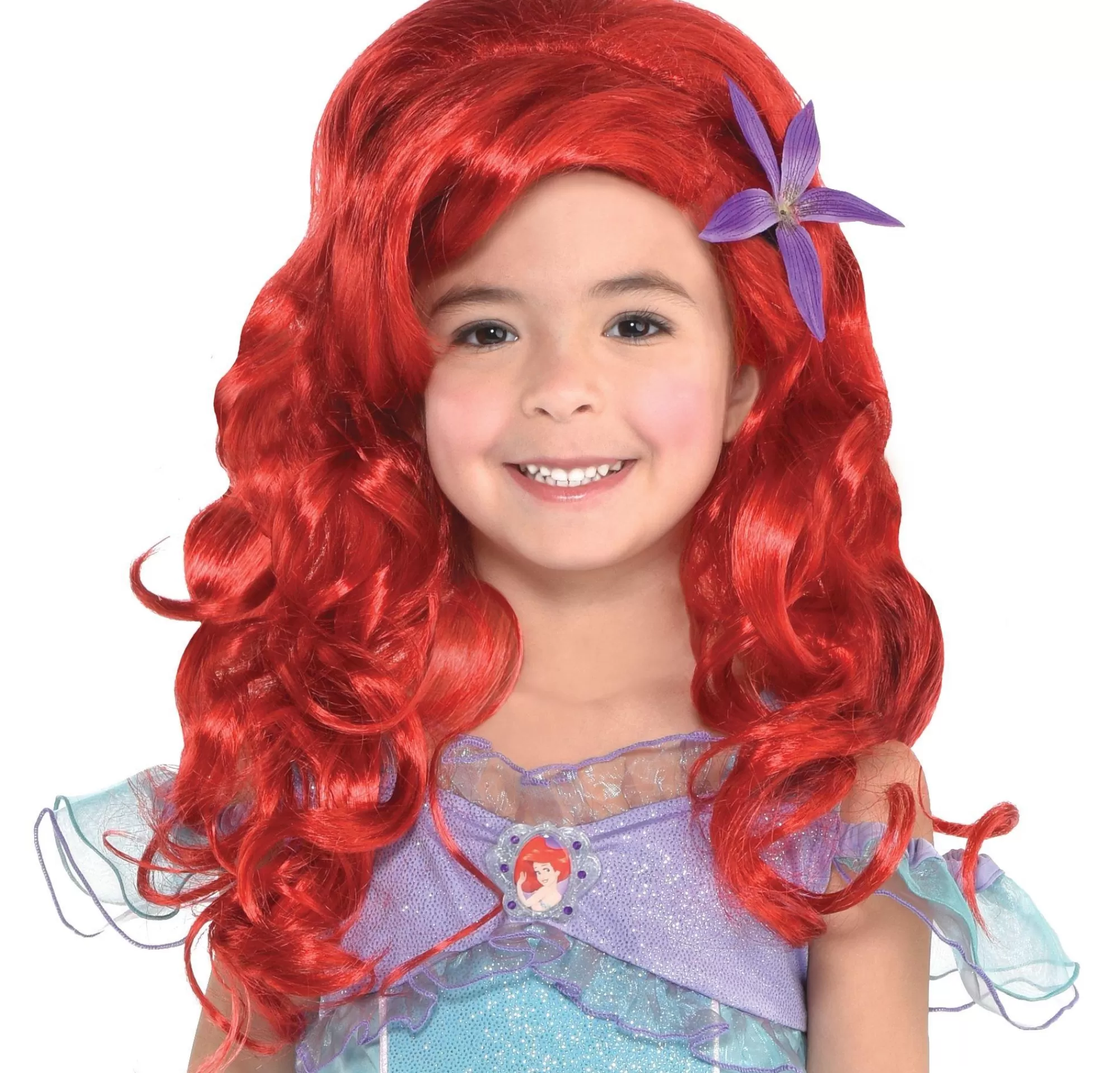 Party City Wigs-Child Long Ariel Wig - The Little Mermaid