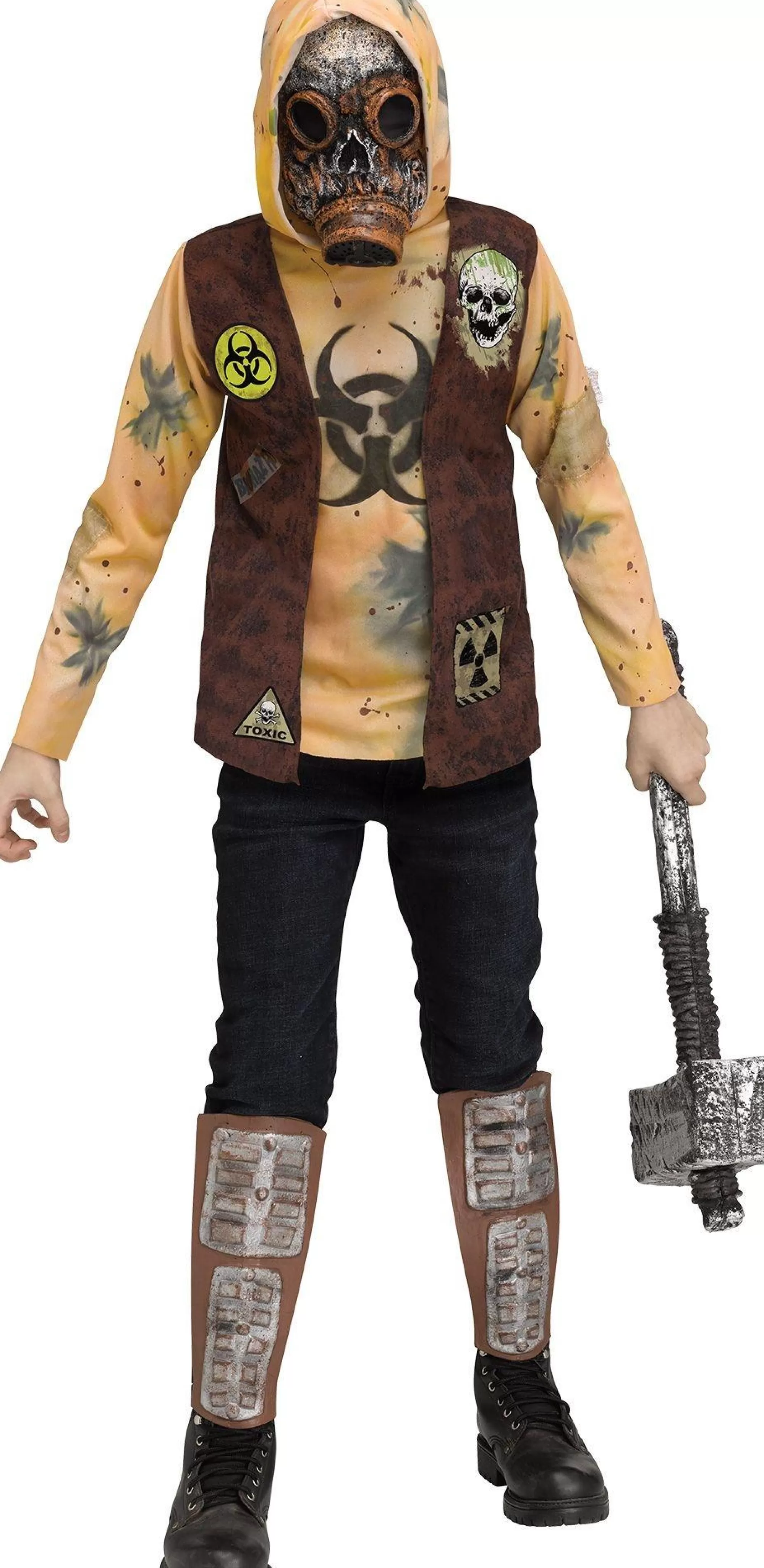 Boy Party City Scary | Child Post-Apocalyptic Warrior Costume