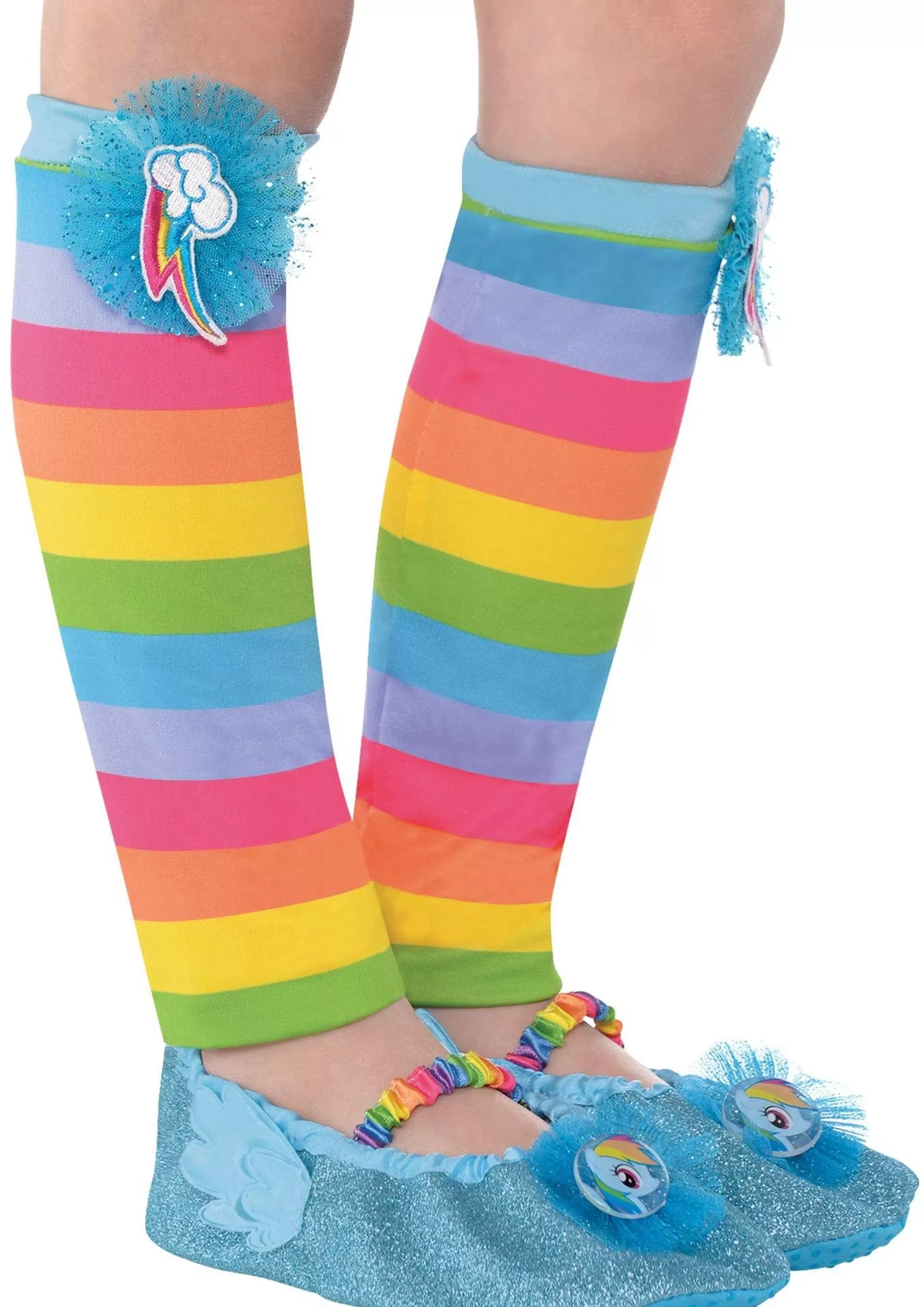 Party City Tights-Child Rainbow Dash Leg Warmers - My Little Pony