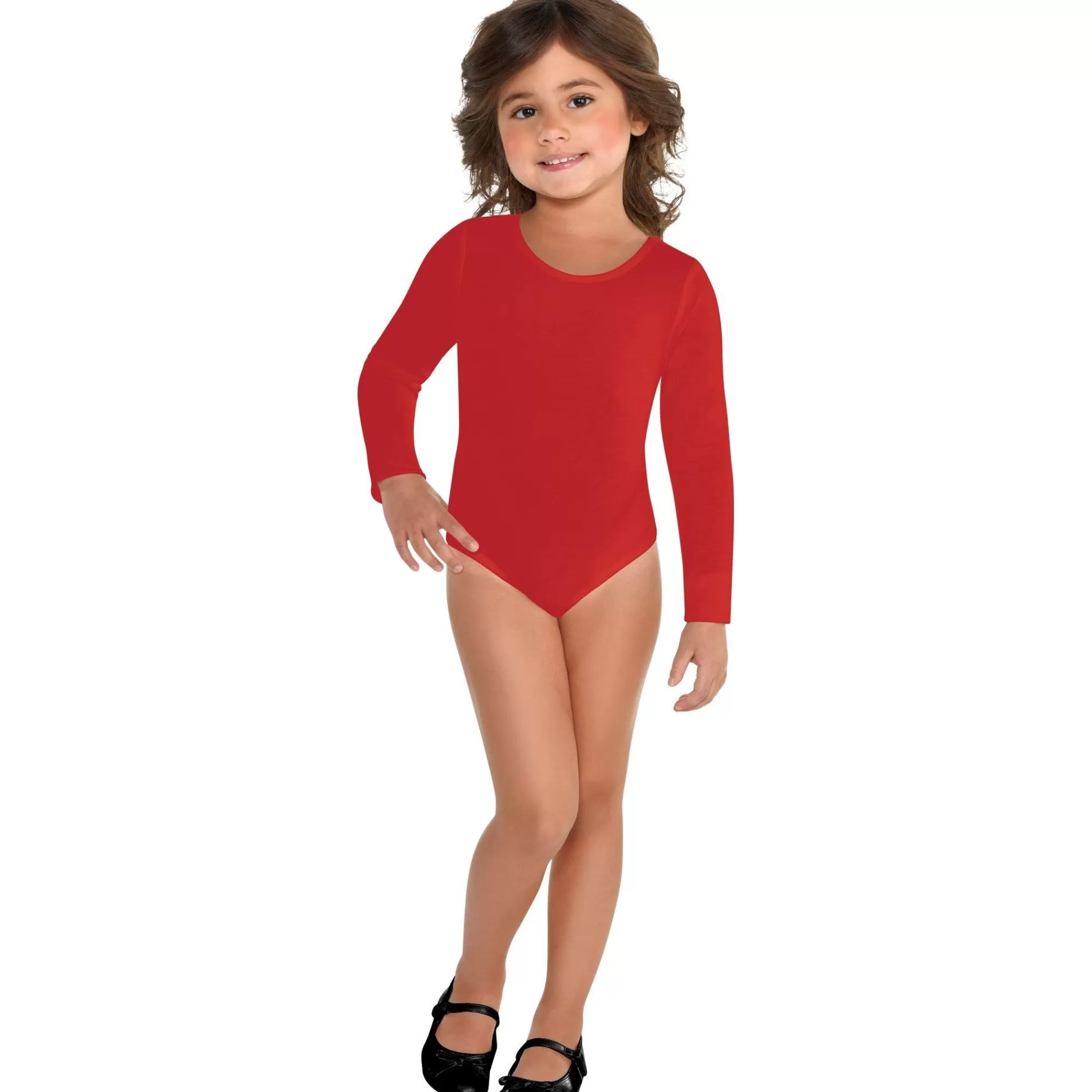 Party City Bodywear-Child Red Bodysuit