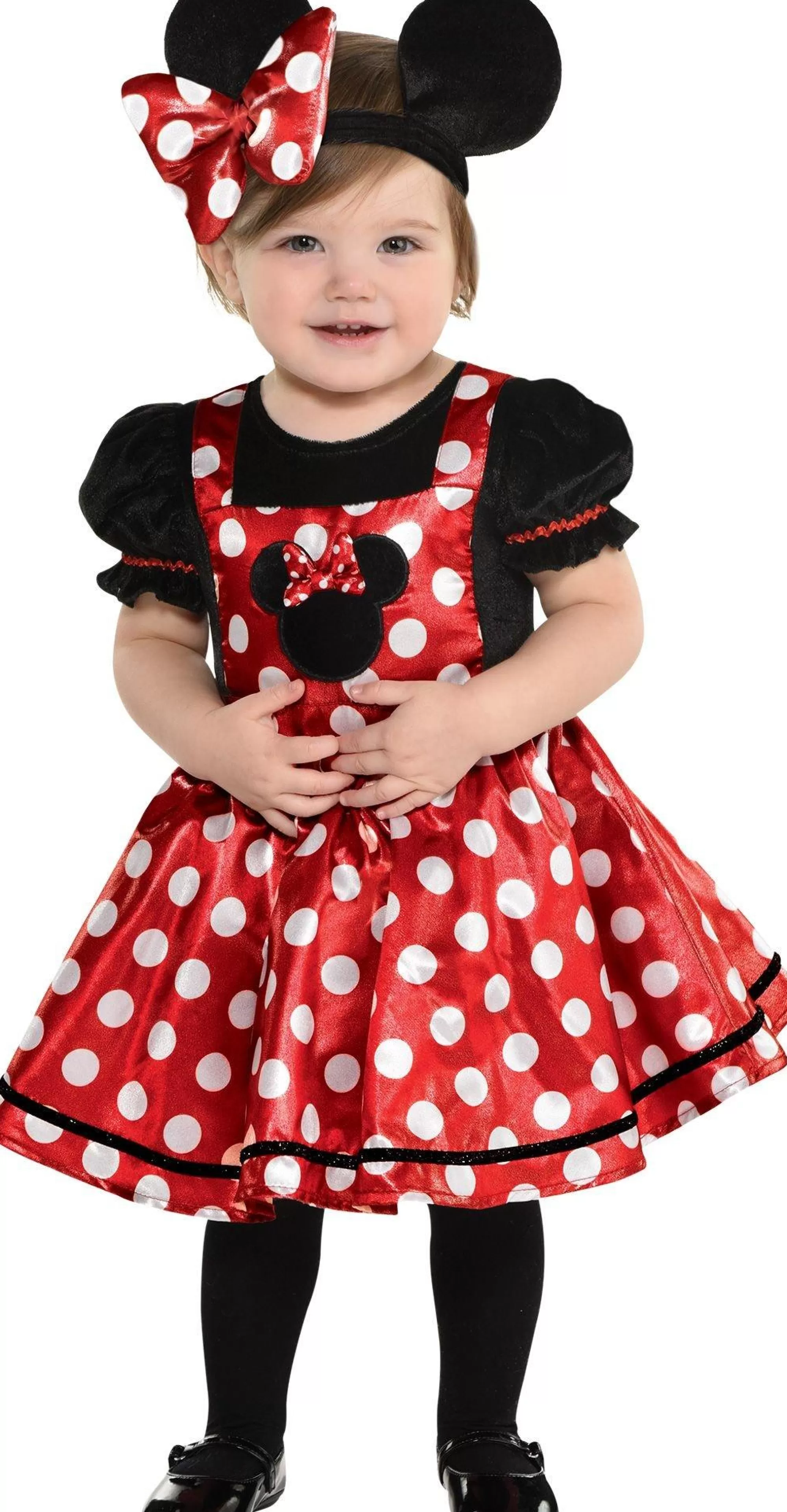 Disney Channel Baby Girl | Child Red Polka Dot Minnie Mouse Costume - Disney