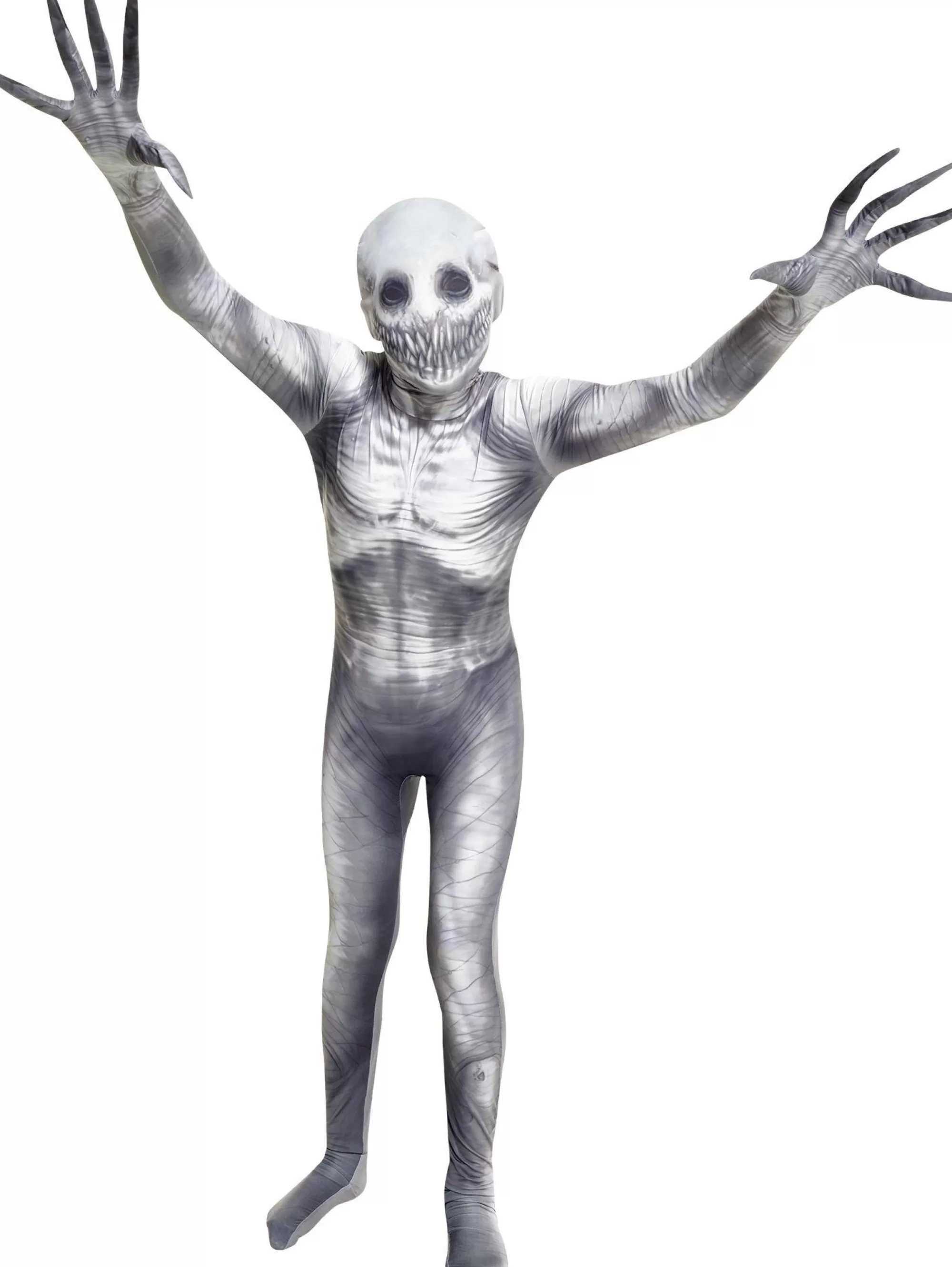 Boy Morphsuit Scary | Child The Rake Costume - Creepypasta