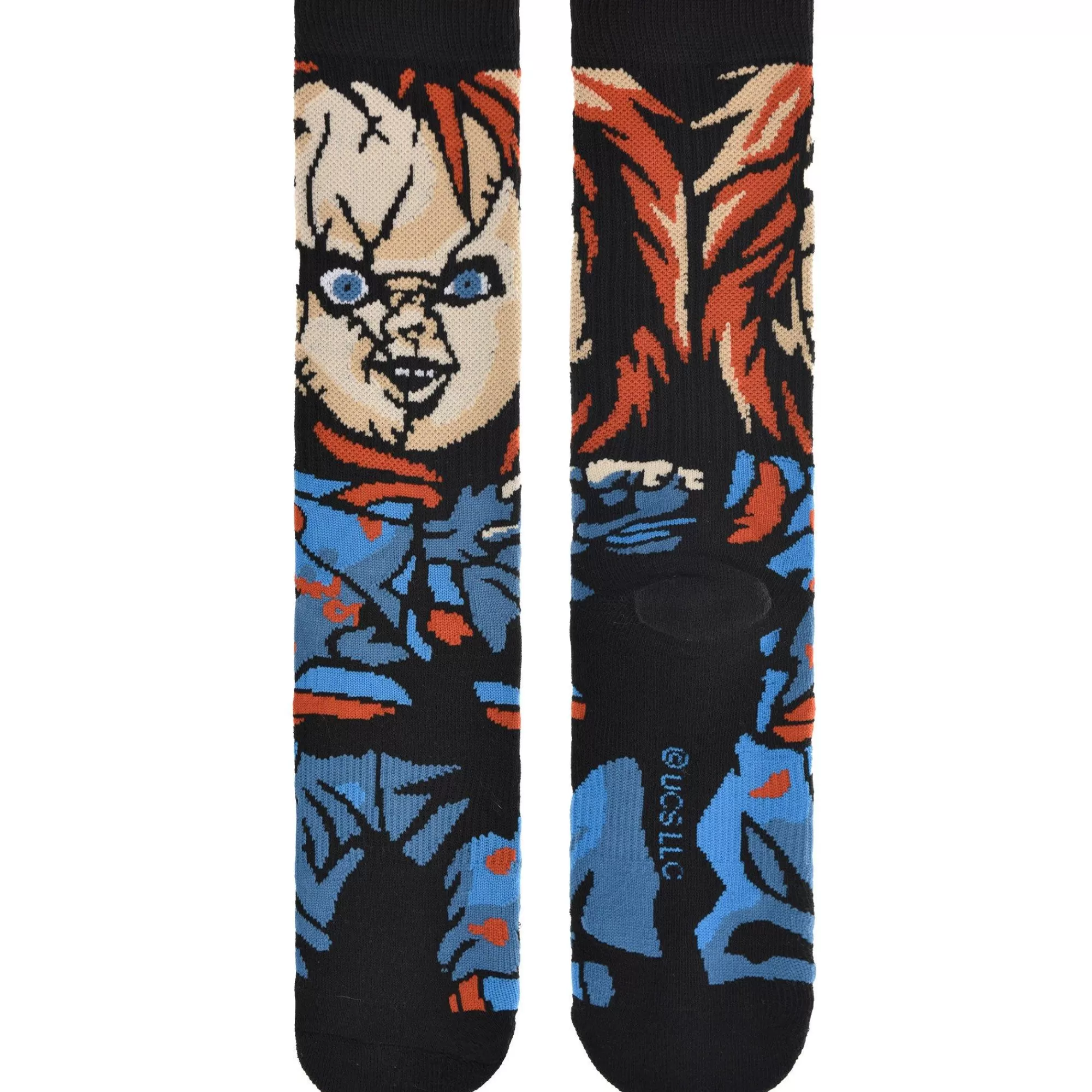 Party City Tights-Chucky Portrait Crew Socks - Child's Play