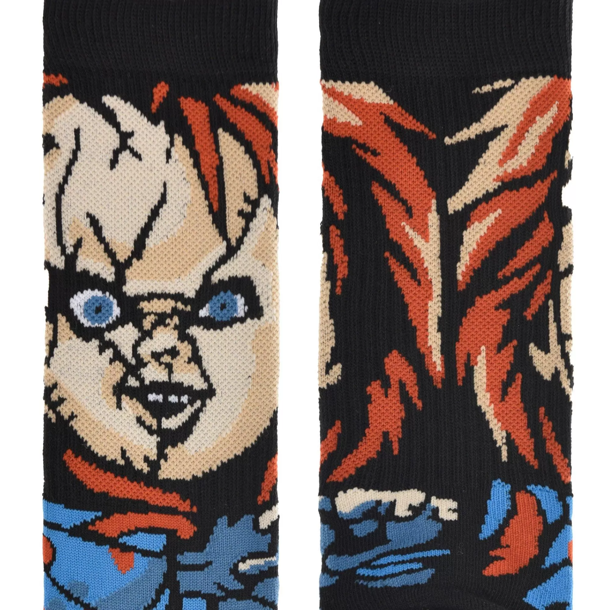 Party City Tights-Chucky Portrait Crew Socks - Child's Play