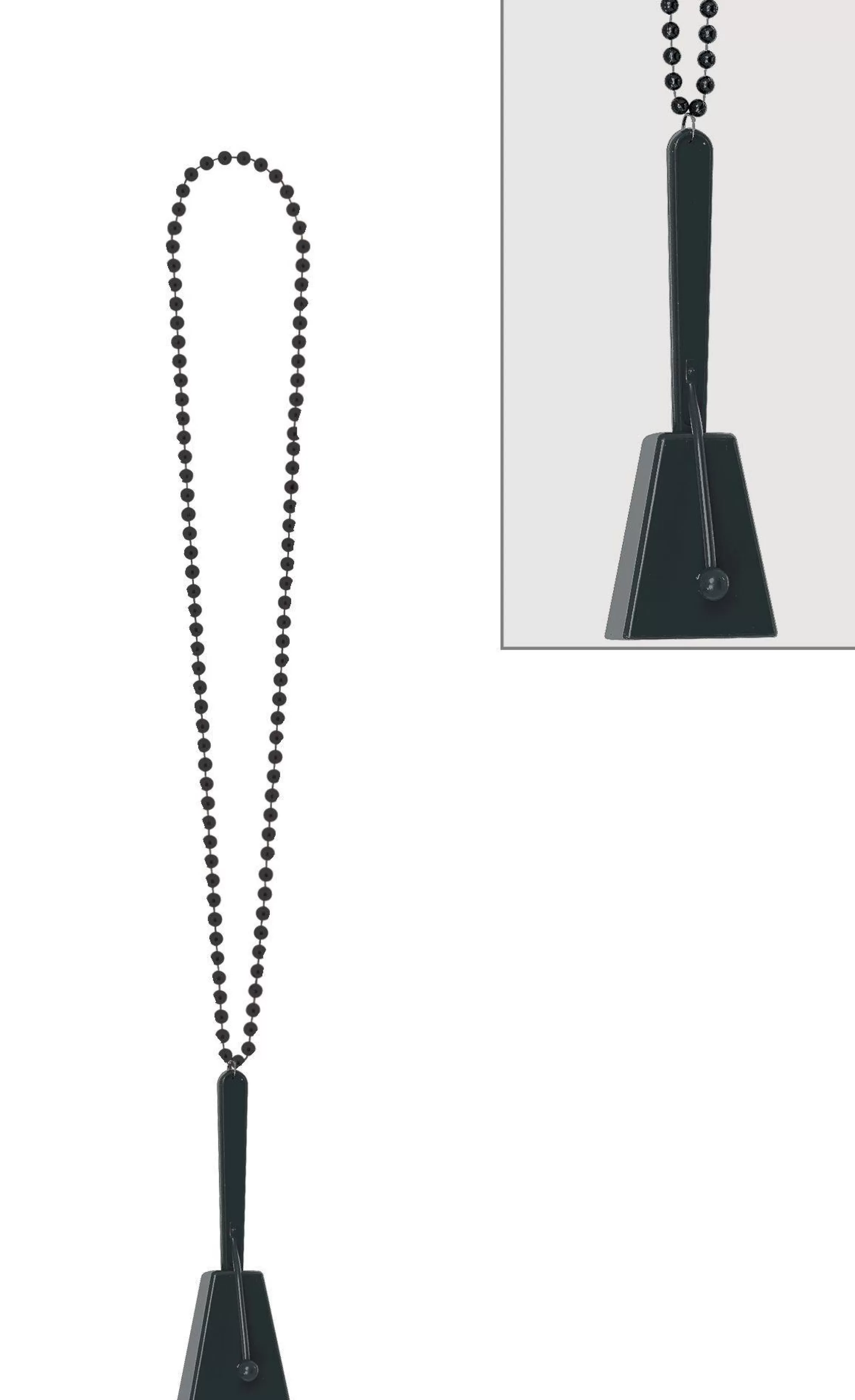 Party City Jewelry-Clacker Necklace Black