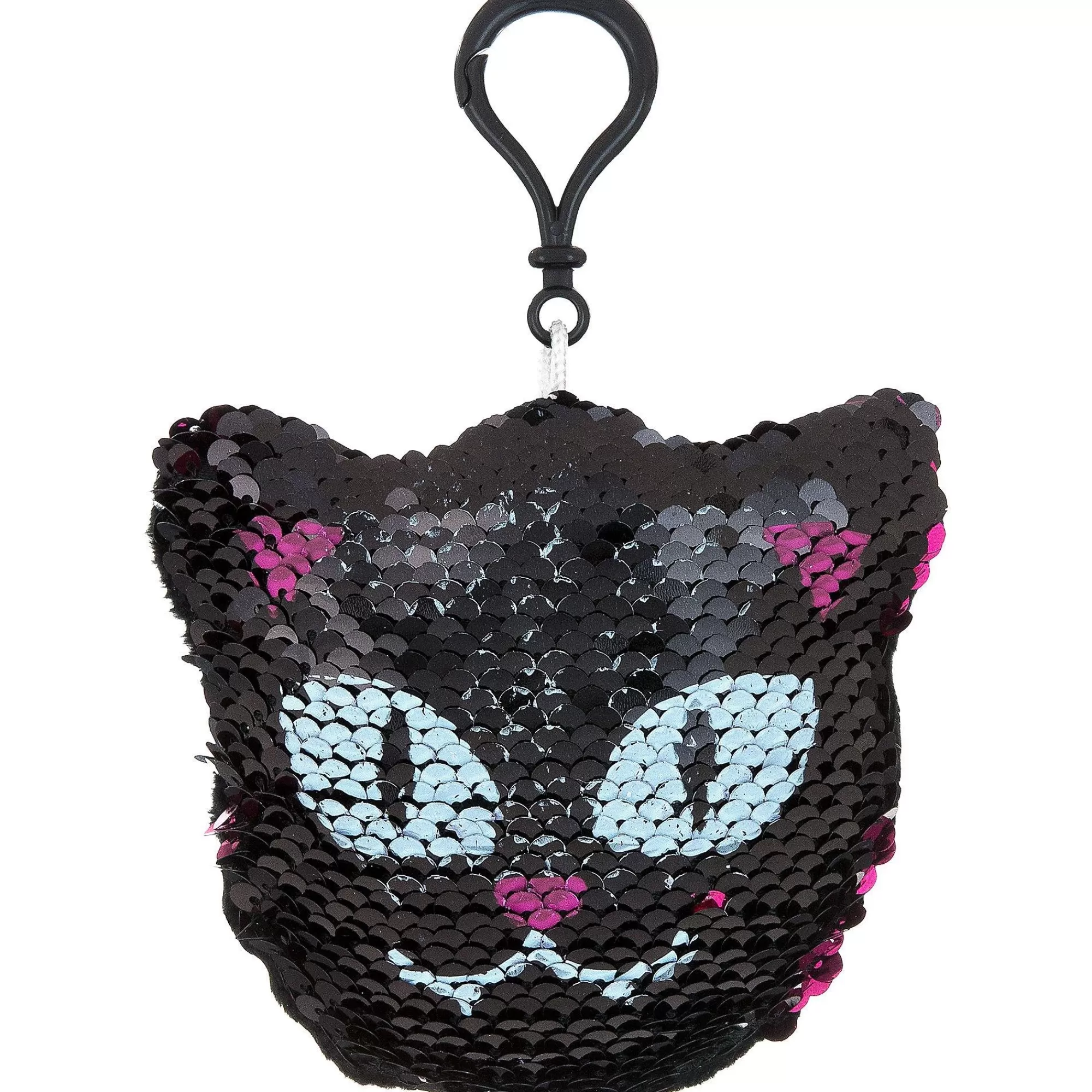 Party City Favors & Favor Bags | Clip-On Sequin Black Cat Plush