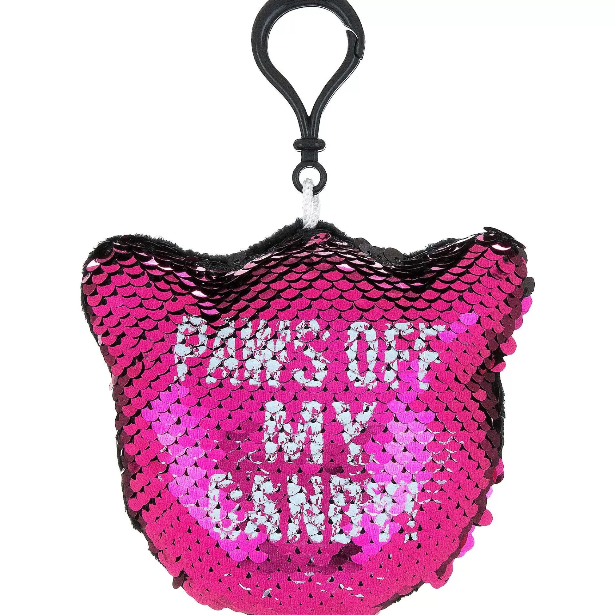 Party City Favors & Favor Bags | Clip-On Sequin Black Cat Plush