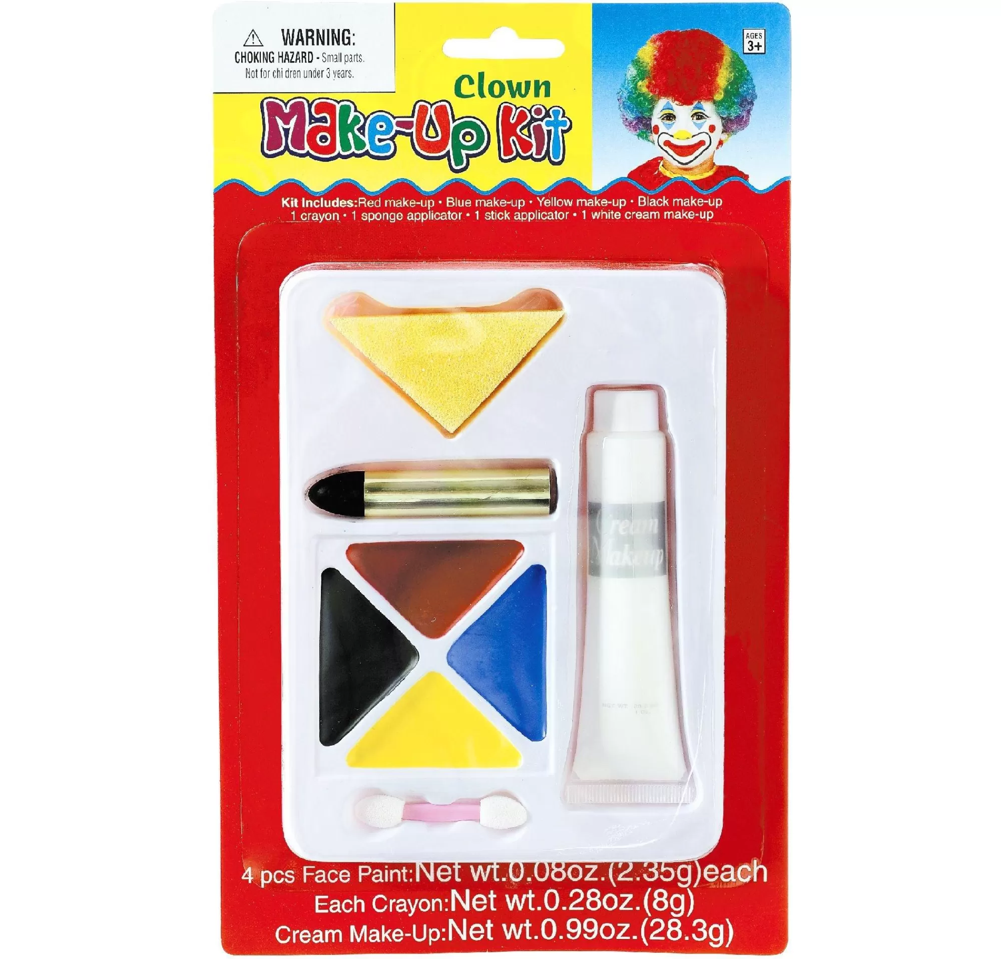 Party City Makeup-Clown Makeup Kit