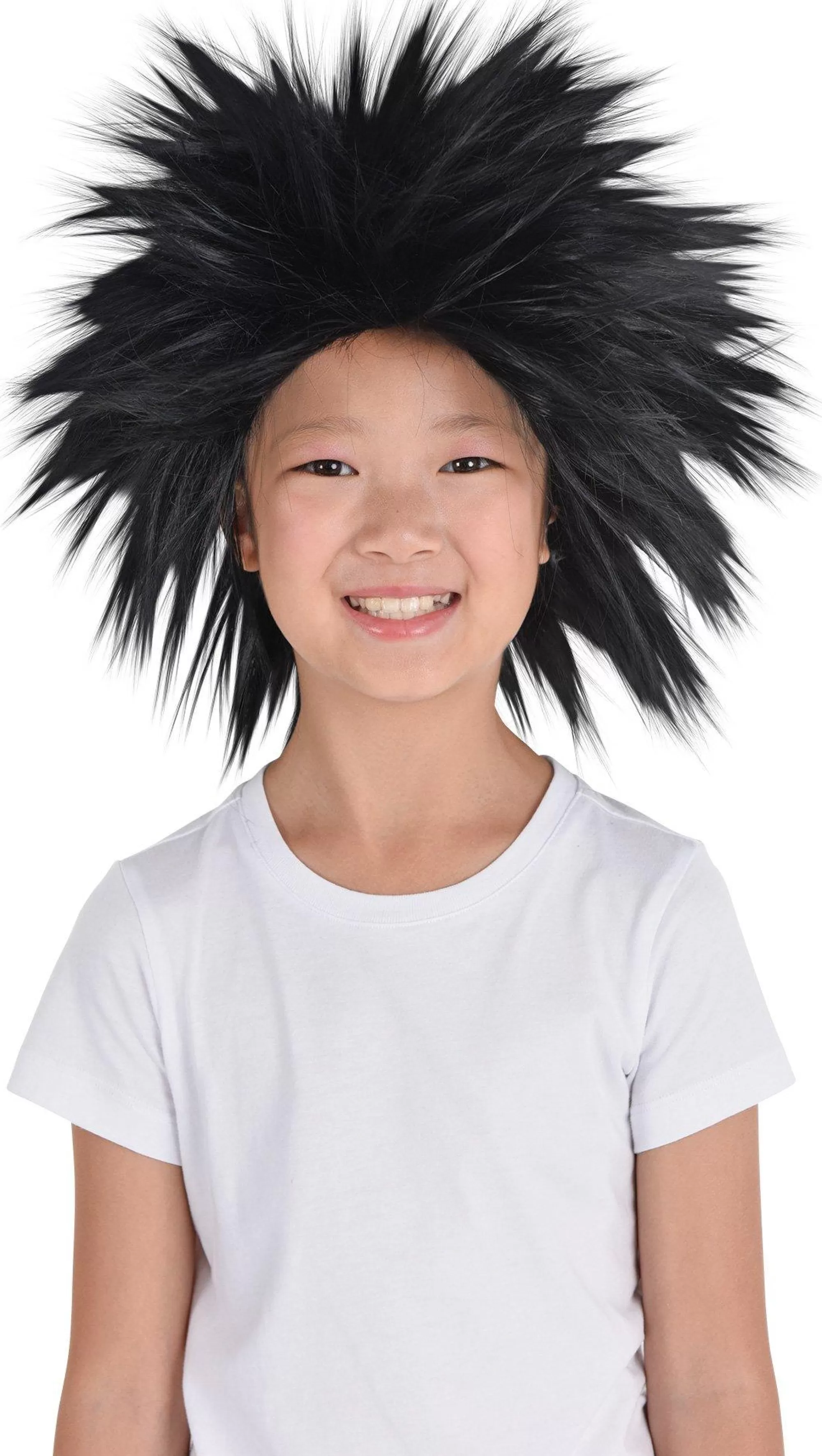 Party City Wigs-Crazy Wig Black