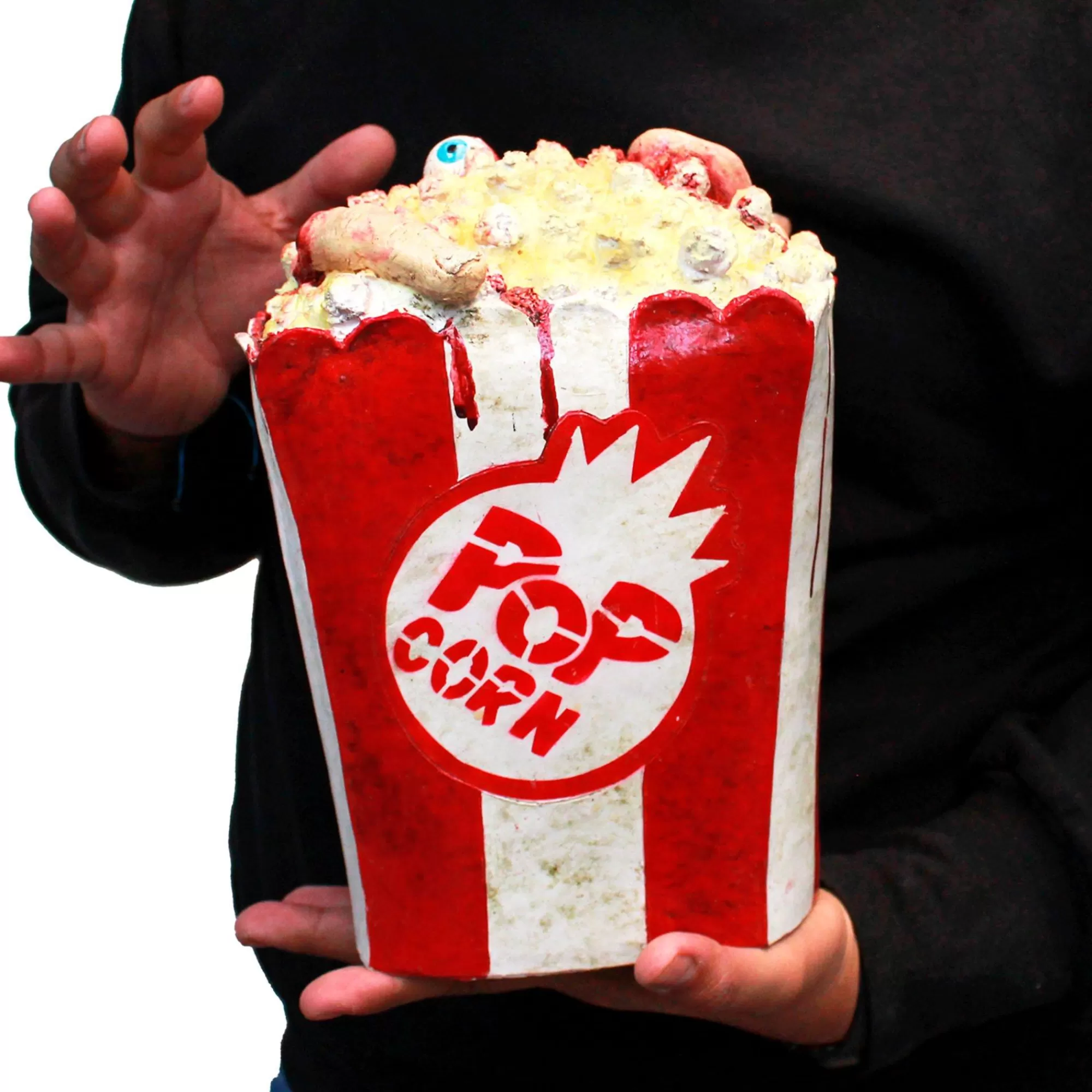 Party City Chop Shop | Creepy Popcorn Latex Prop, 7.5In X 10In
