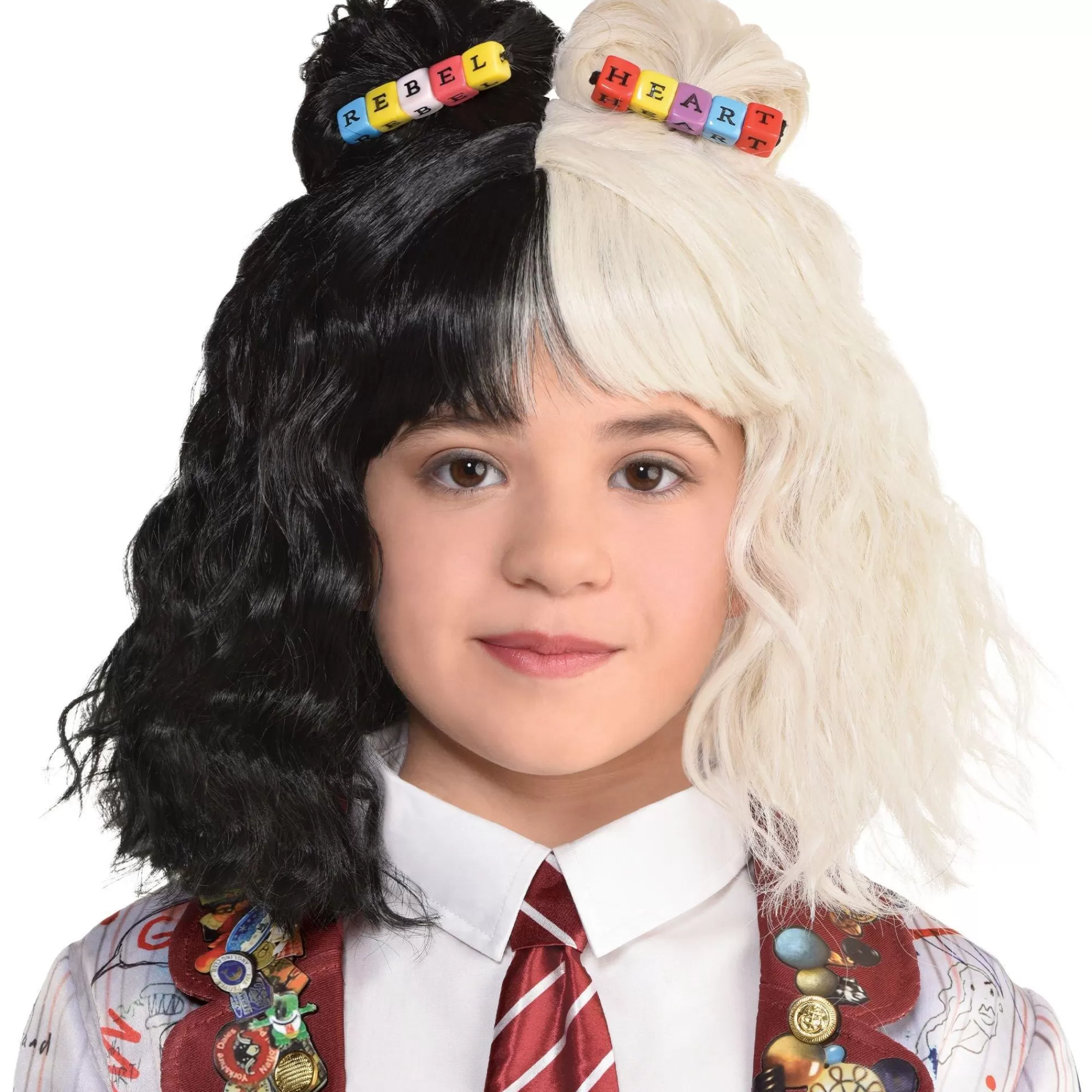 Disney Channel Wigs-Cruella De Vil Wig For Kids - Cruella