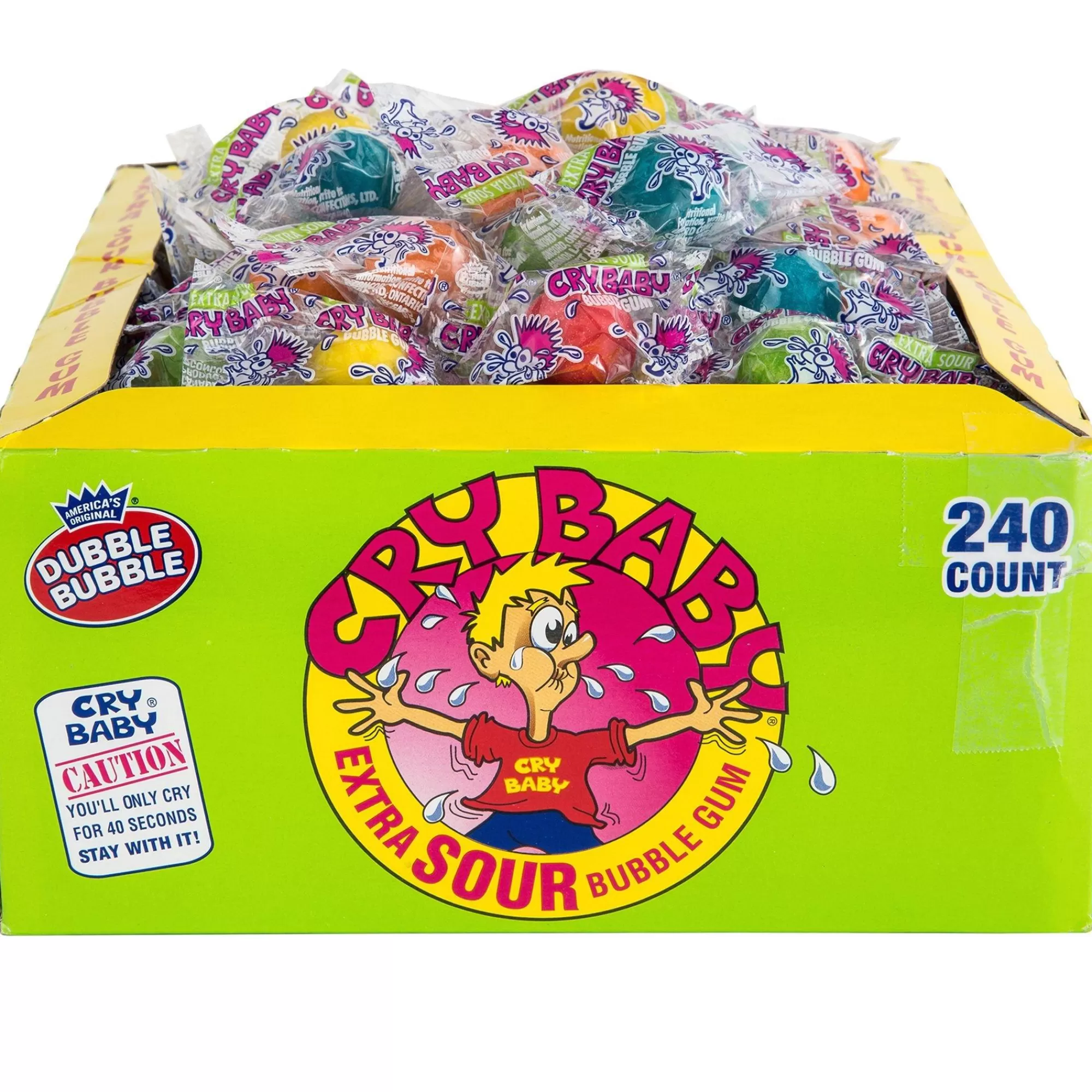 Cry Baby Bulk Candy- Bubble Gum 240Ct