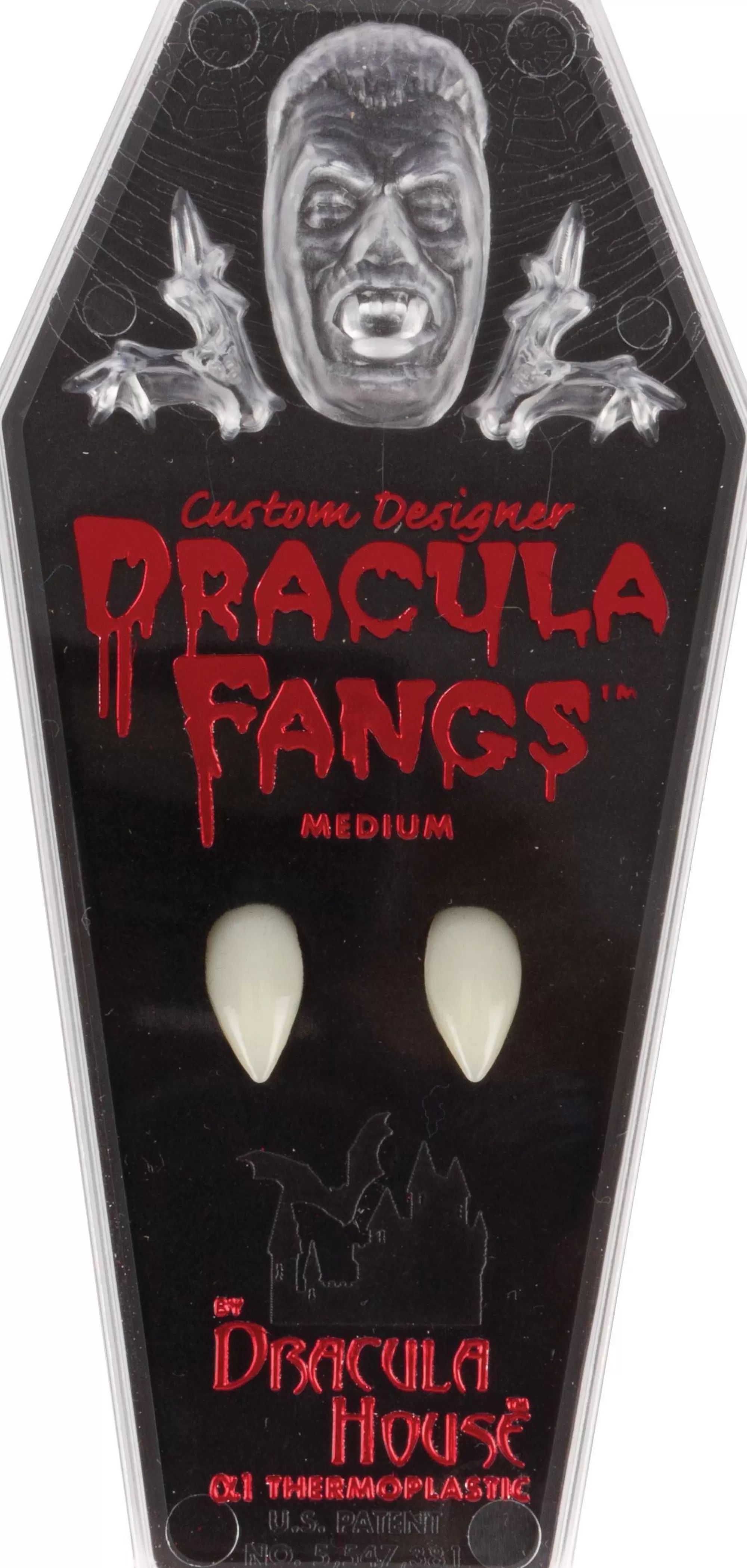 Party City Fangs, Teeth-Custom Designer Dracula Fangs