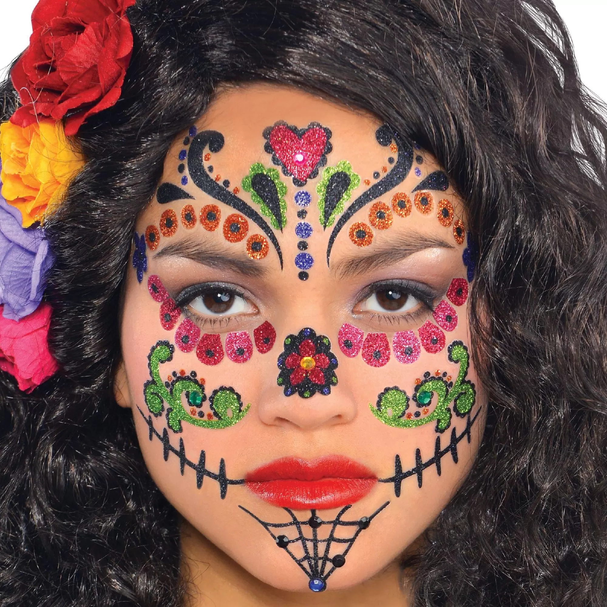 Party City Jewelry-Day Of The Dead Body Jewelry Pack