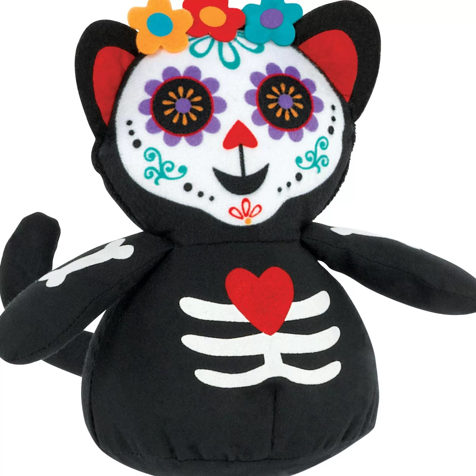 Party City Favors & Favor Bags | Day Of The Dead Cat Plush