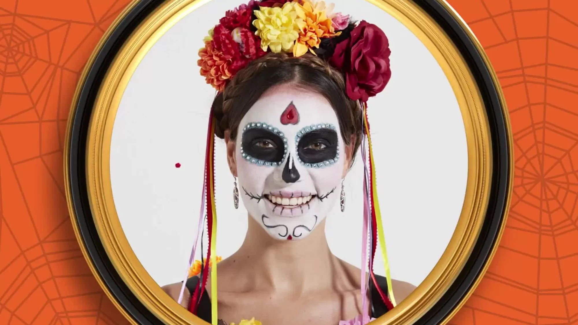 Party City Makeup-Day Of The Dead Makeup Kit