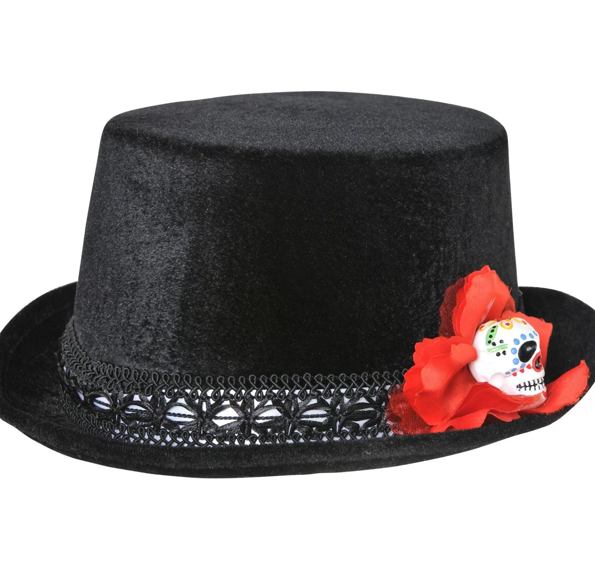 Party City Hats-Day Of The Dead Top Hat