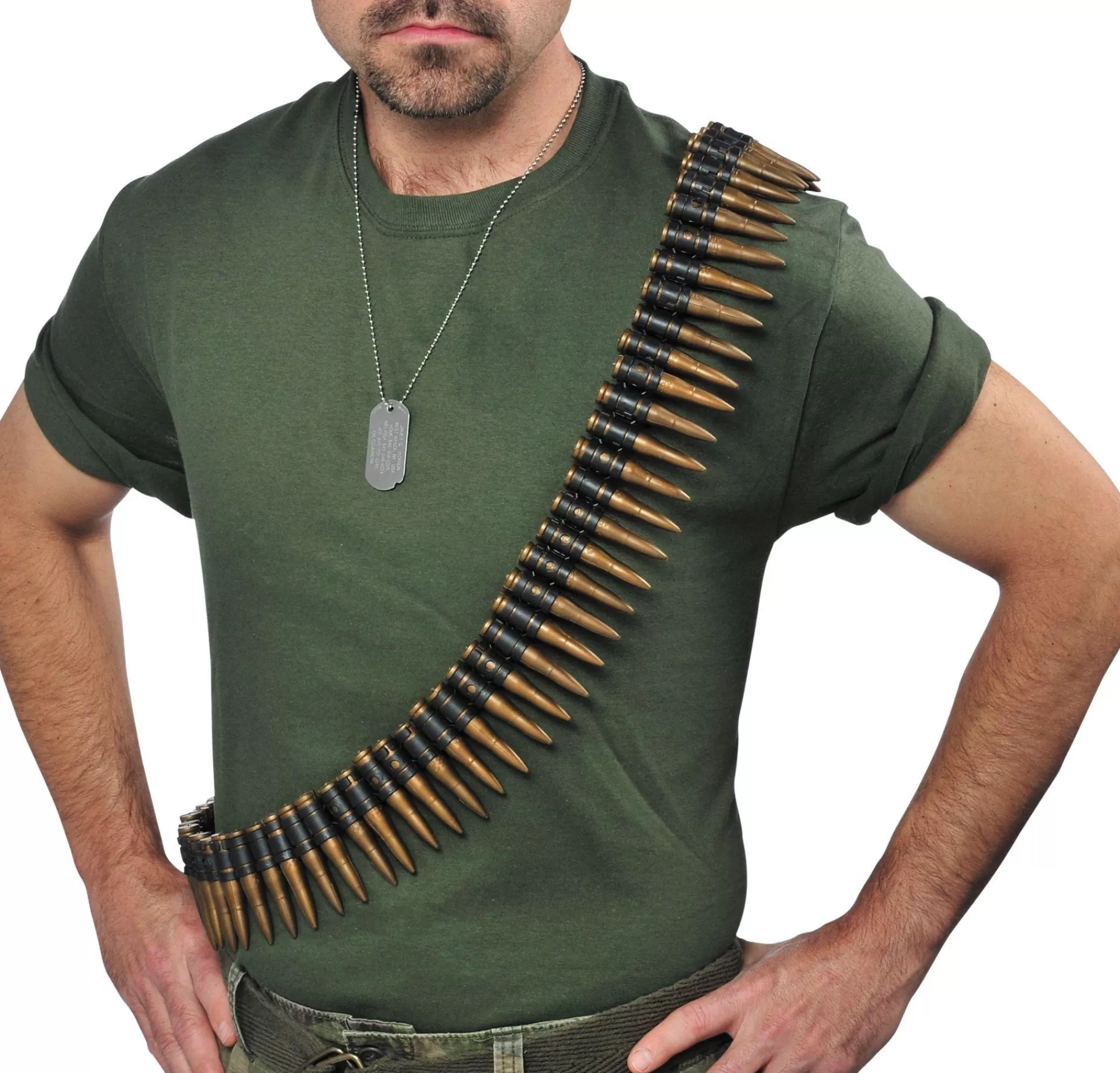 Party City Weapons-Deluxe Bullet Belt 50In