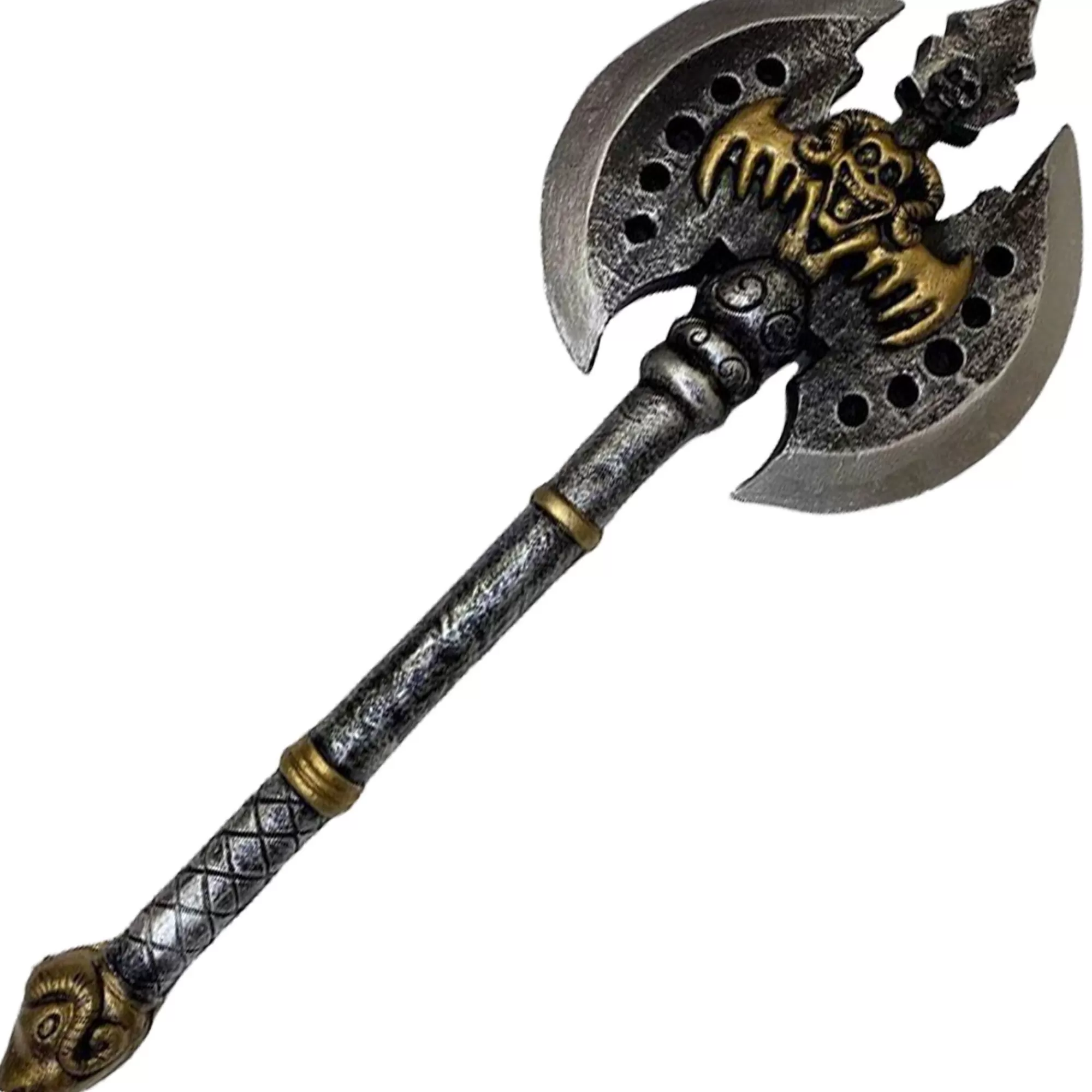 Party City Weapons-Demon Double-Headed Battle Axe, 28In - High-Density Foam Prop