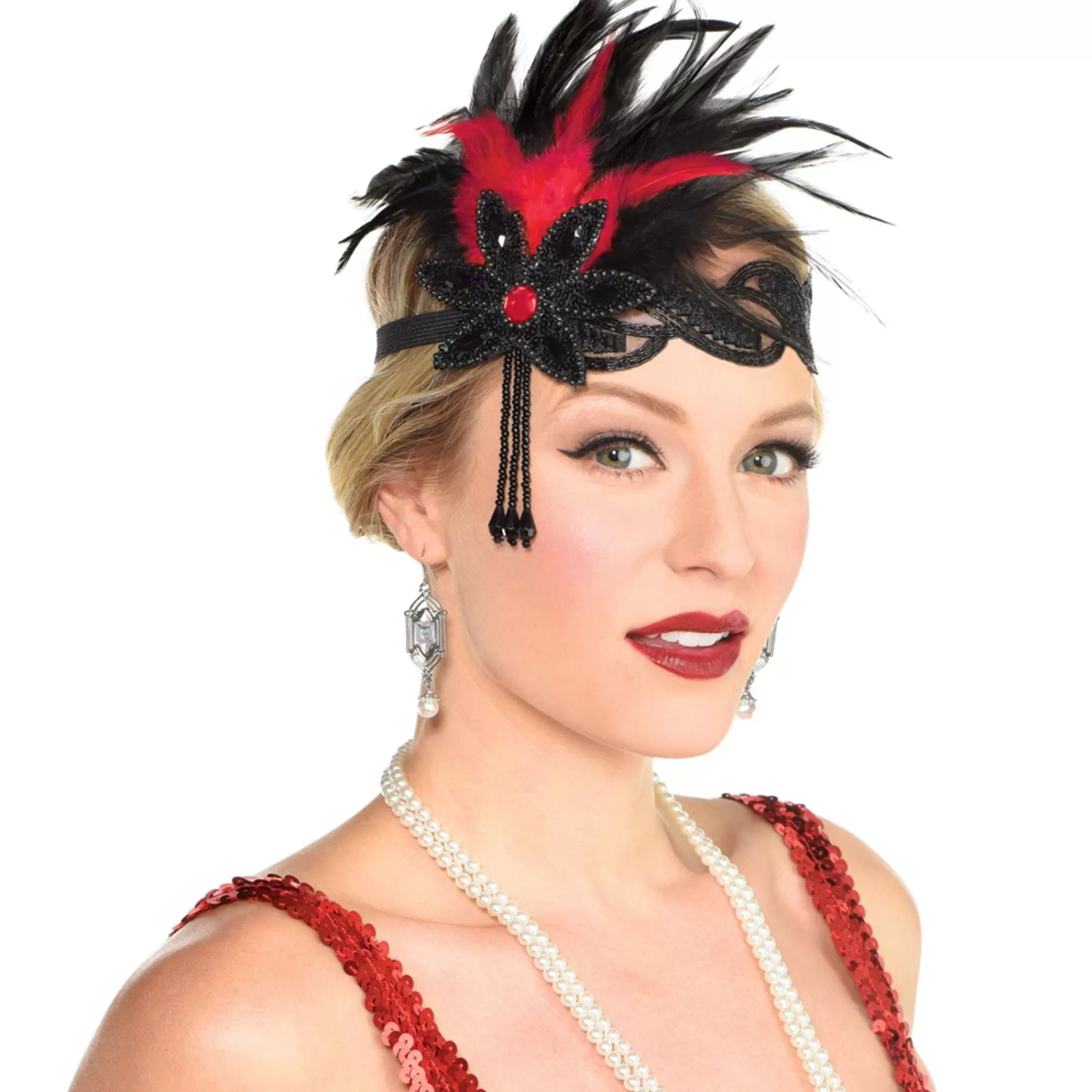 Party City Headbands, Tails-Fashionable Flapper Headband