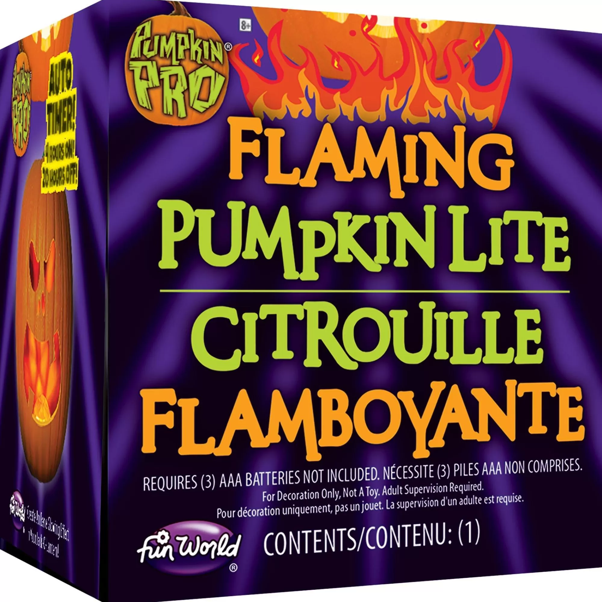 Party City Pumpkin Carving Kits | Flaming Pumpkin Lite