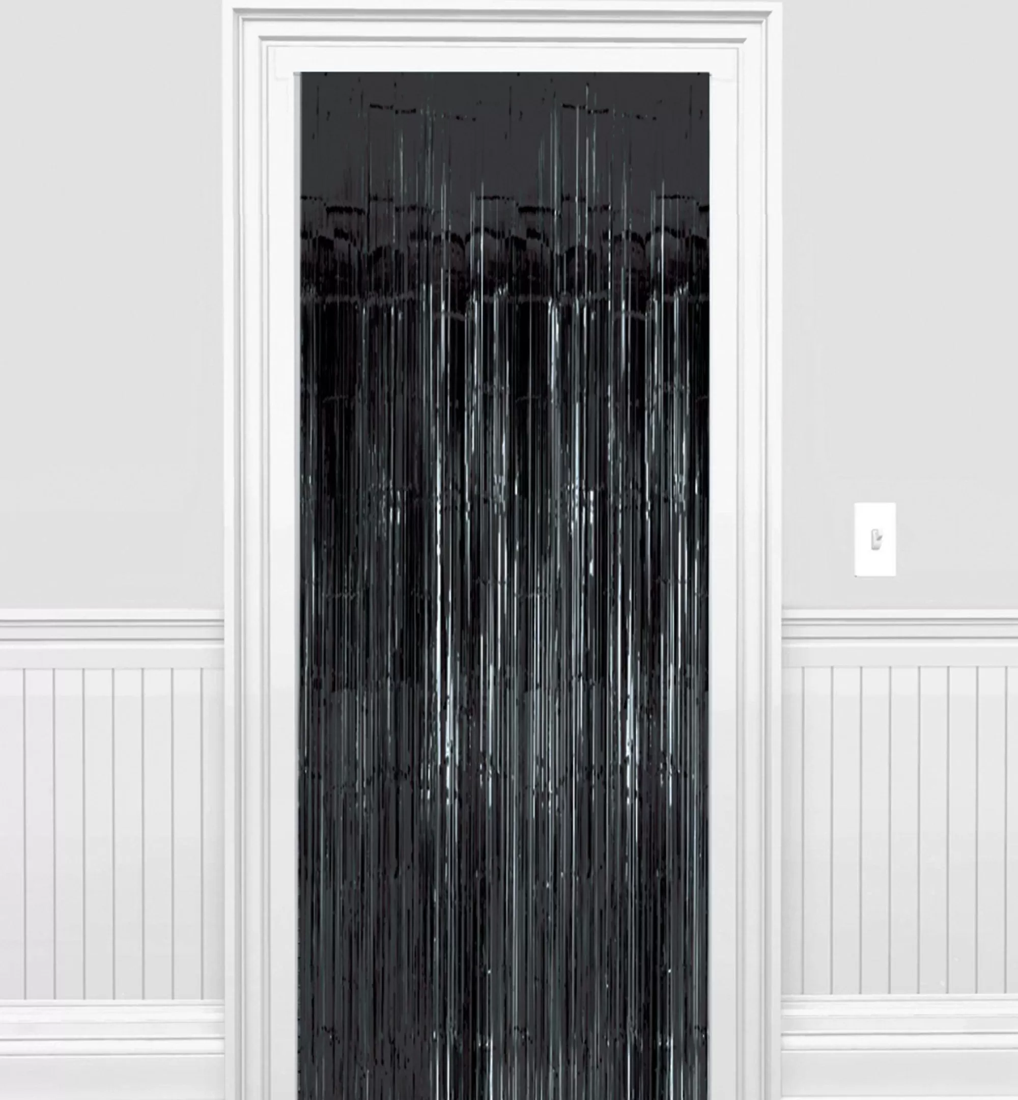 Party City Wicked Haunting | Foil Fringe Doorway Curtain, 3Ft X 8Ft