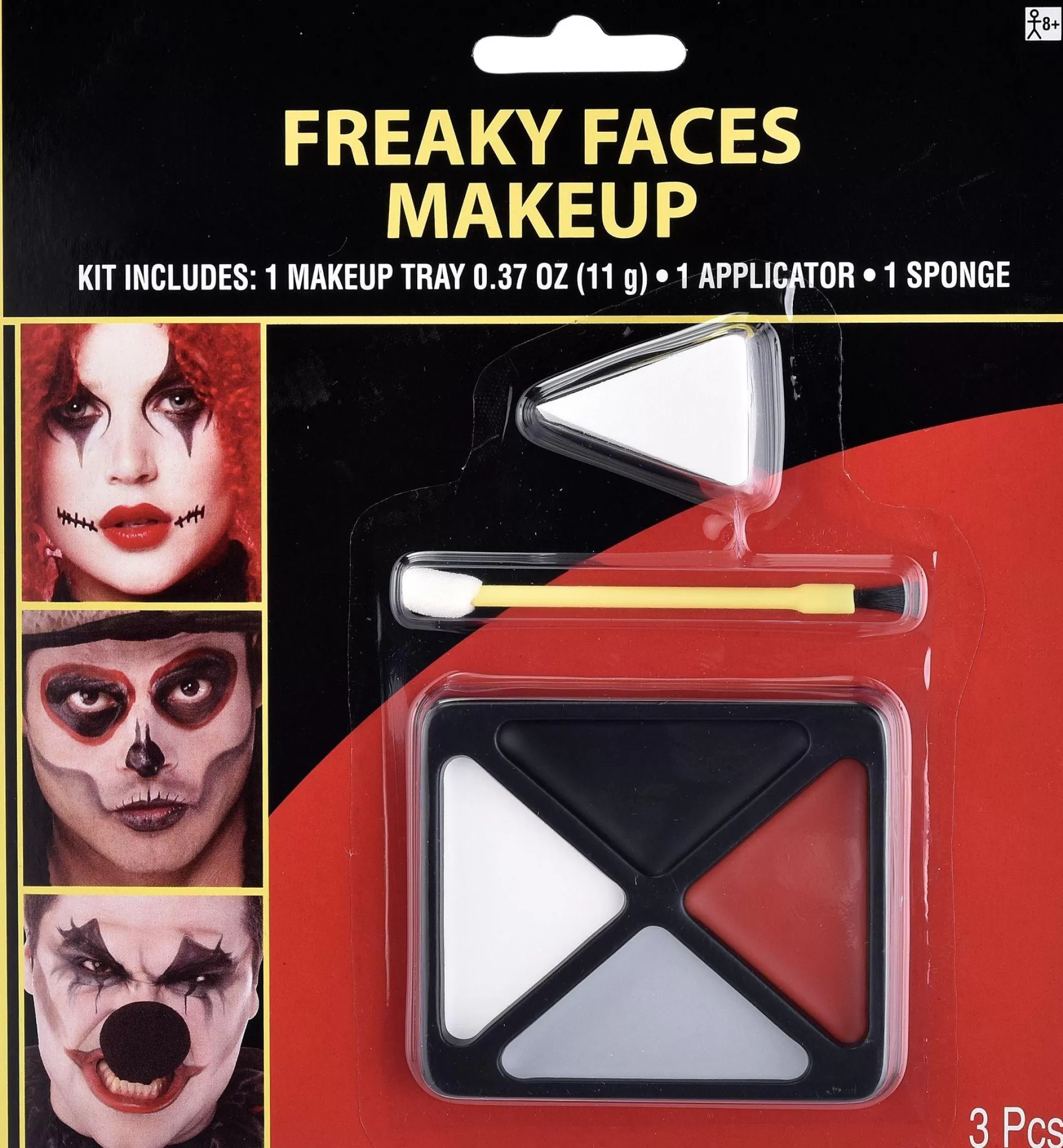 Party City Makeup-Freaky Face Makeup Kit 3Pc