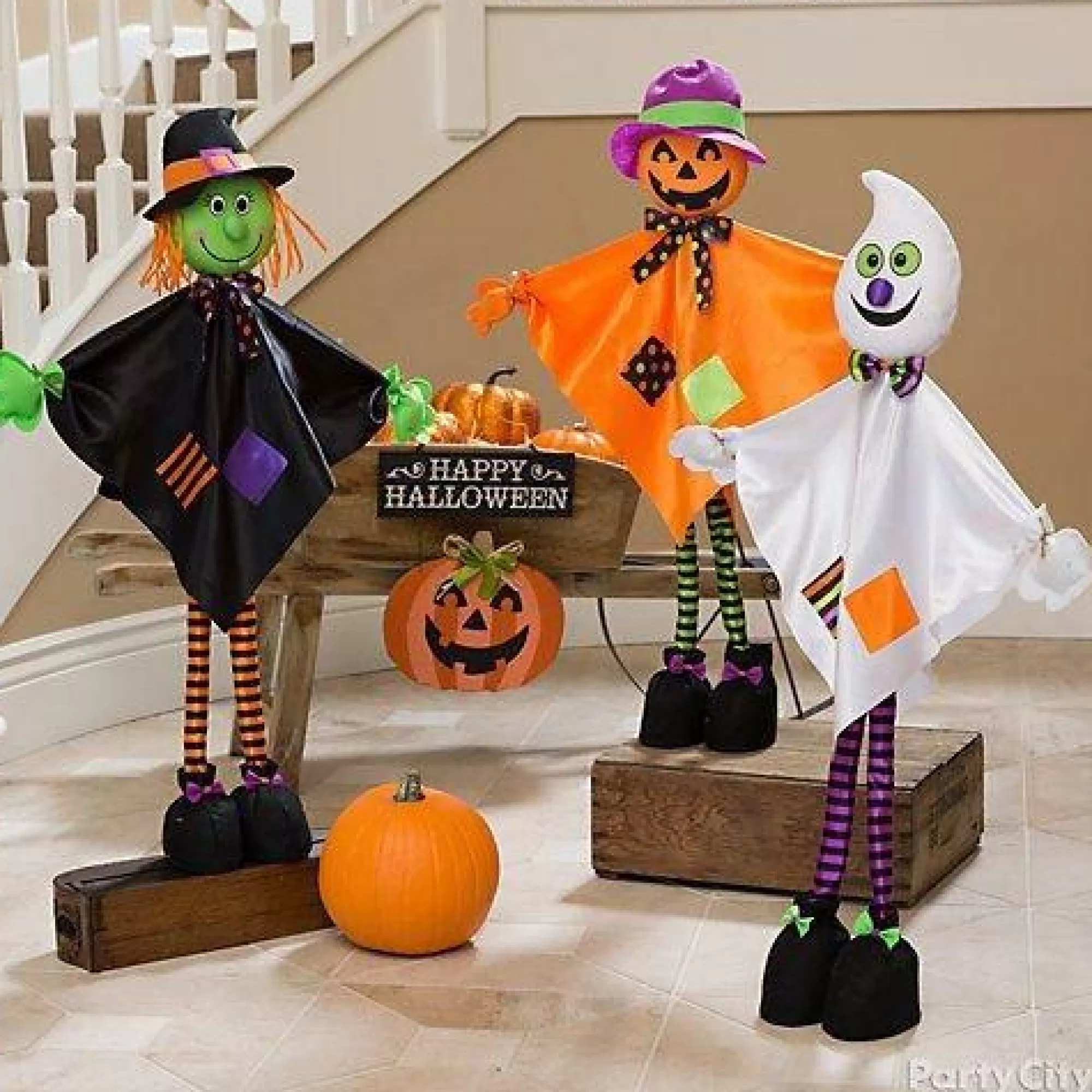 Party City Standing Props | Friendly Standing Witch Decoration