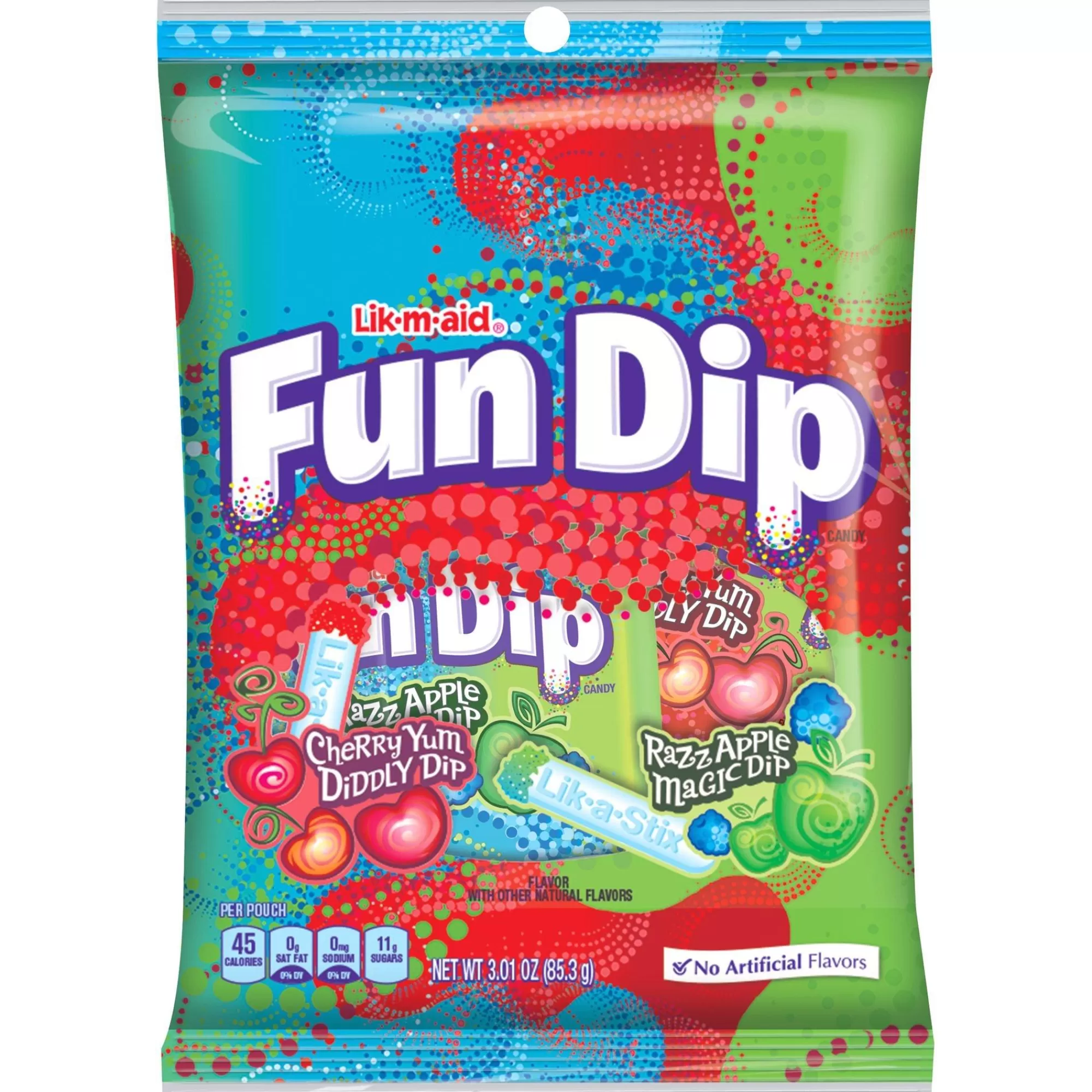 Party City Bulk Candy-Fun Dip Candy Packs, 6Ct