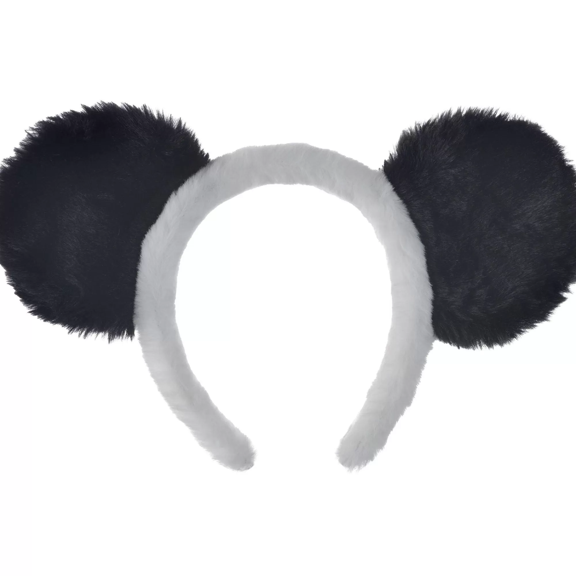 Party City Headbands, Tails-Furry Panda Ear Headband