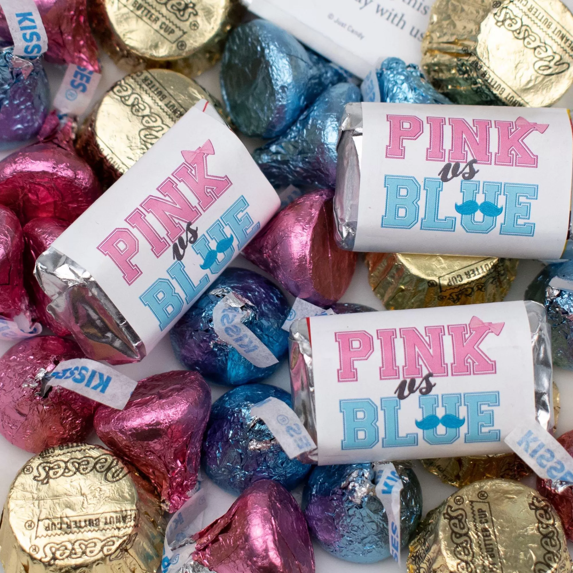 Hershey's Bulk Candy-Gender Reveal Chocolate Mix 180Pc