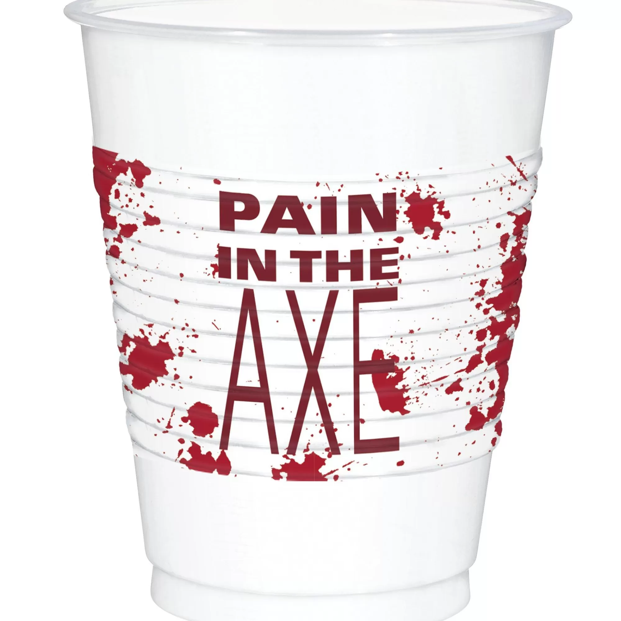 Party City Get Axed | Get Axed Plastic Cups, 16Oz, 25Ct