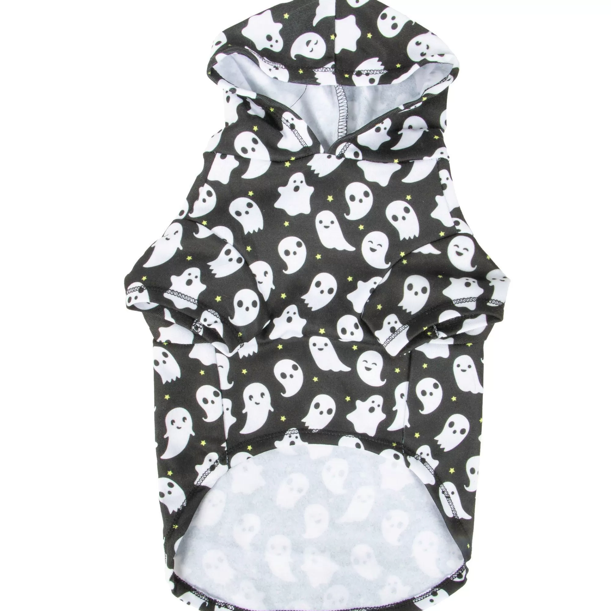 Party City Dog & Pet Costumes-Ghost Print Dog Hoodie