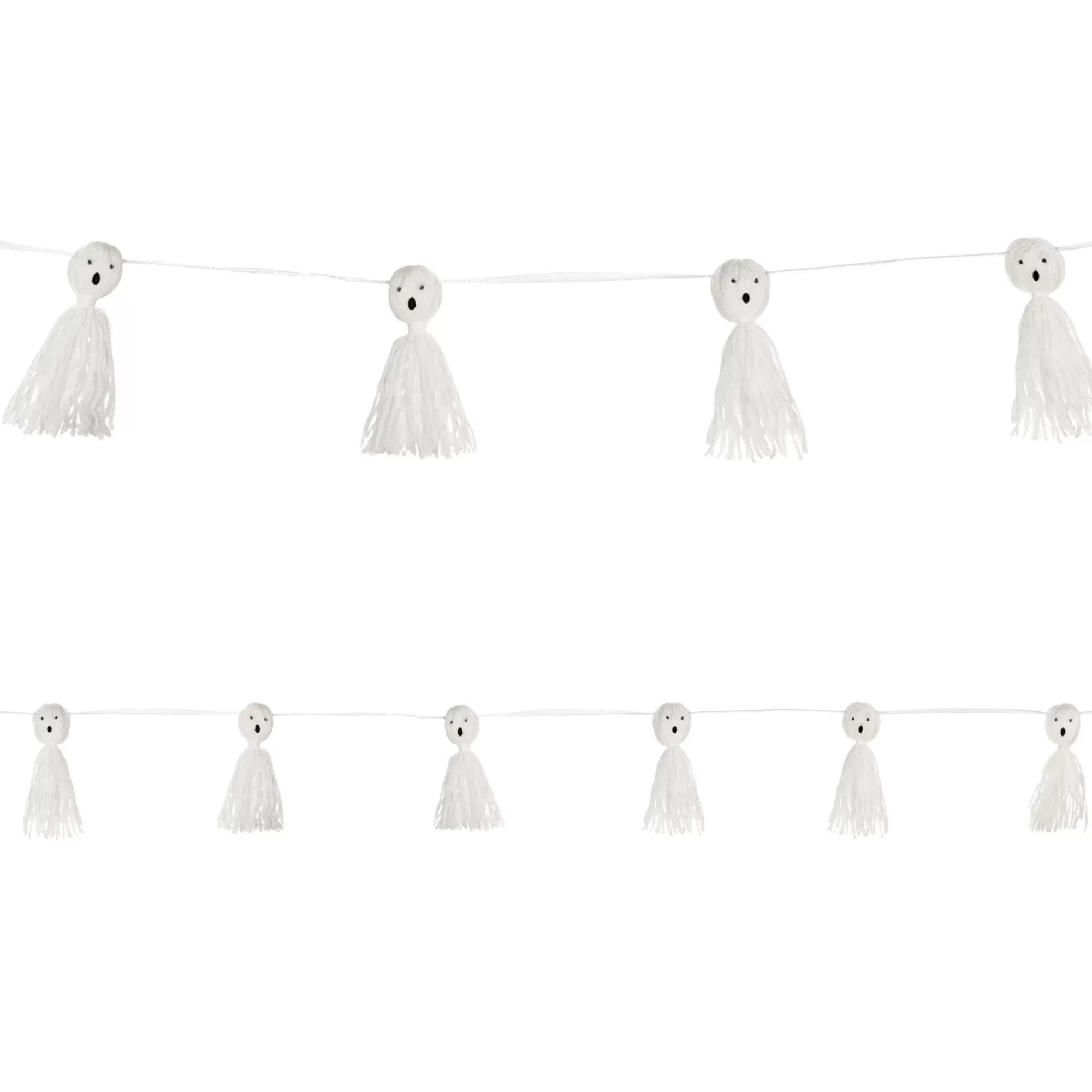 Party City Decorations | Ghost Tassel Garland