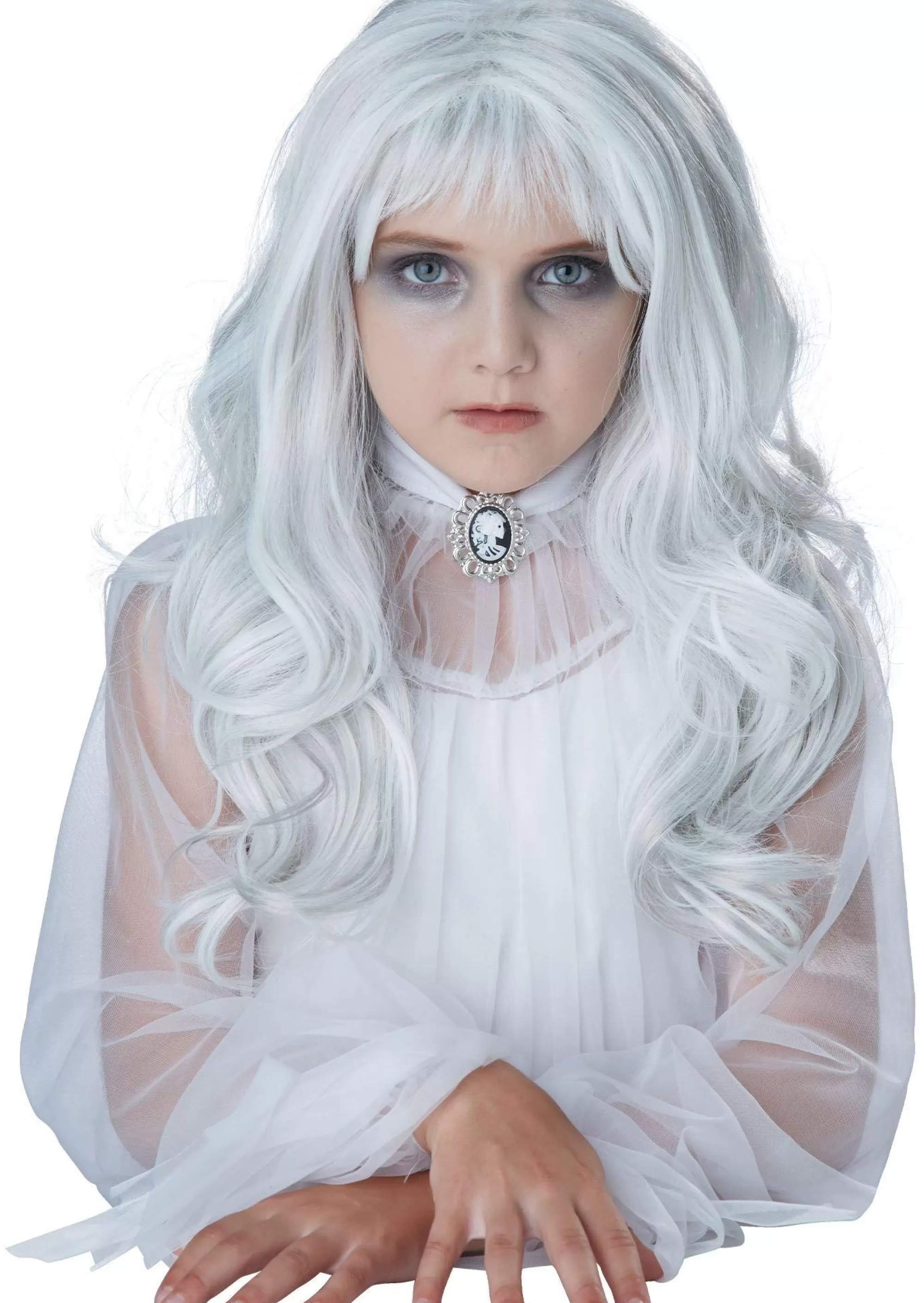 Party City Wigs-Ghost Wig For Kids