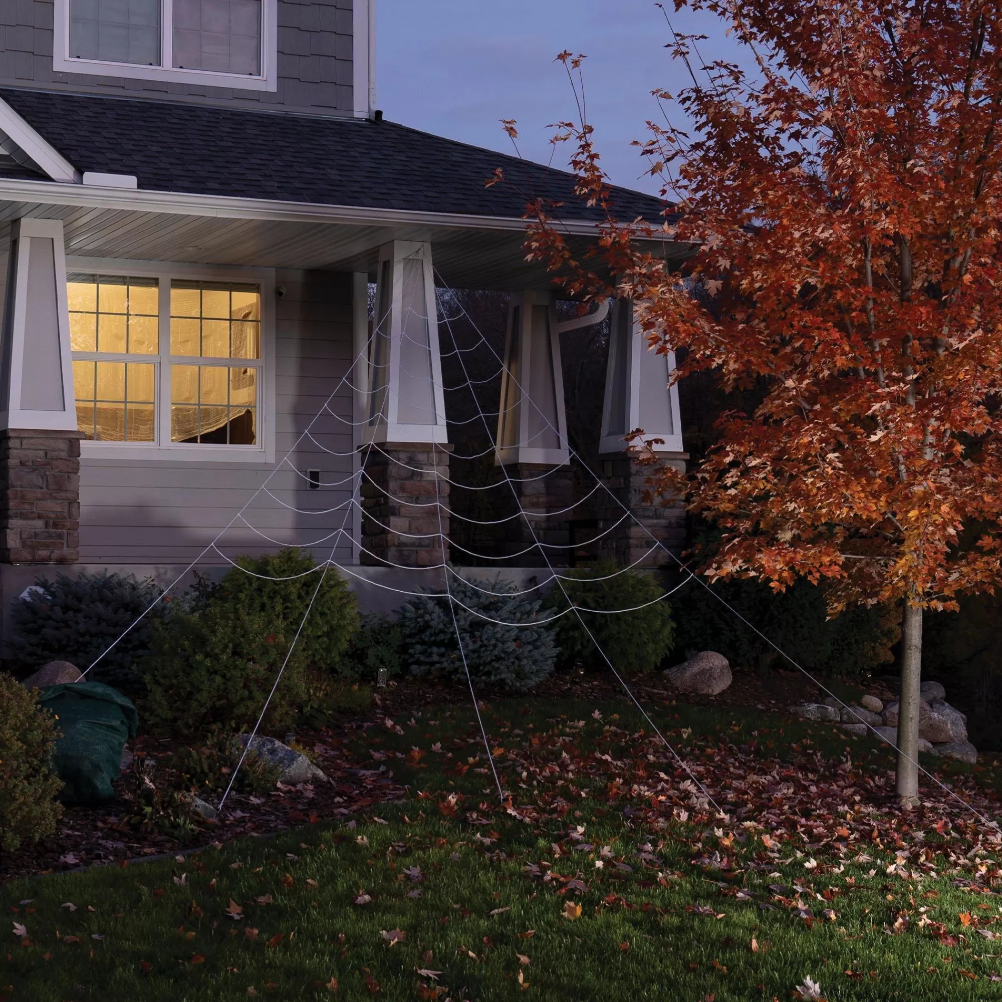 Party City Door Décor & Signs | Giant Rope Spiderweb Decoration, 18Ft X 23Ft