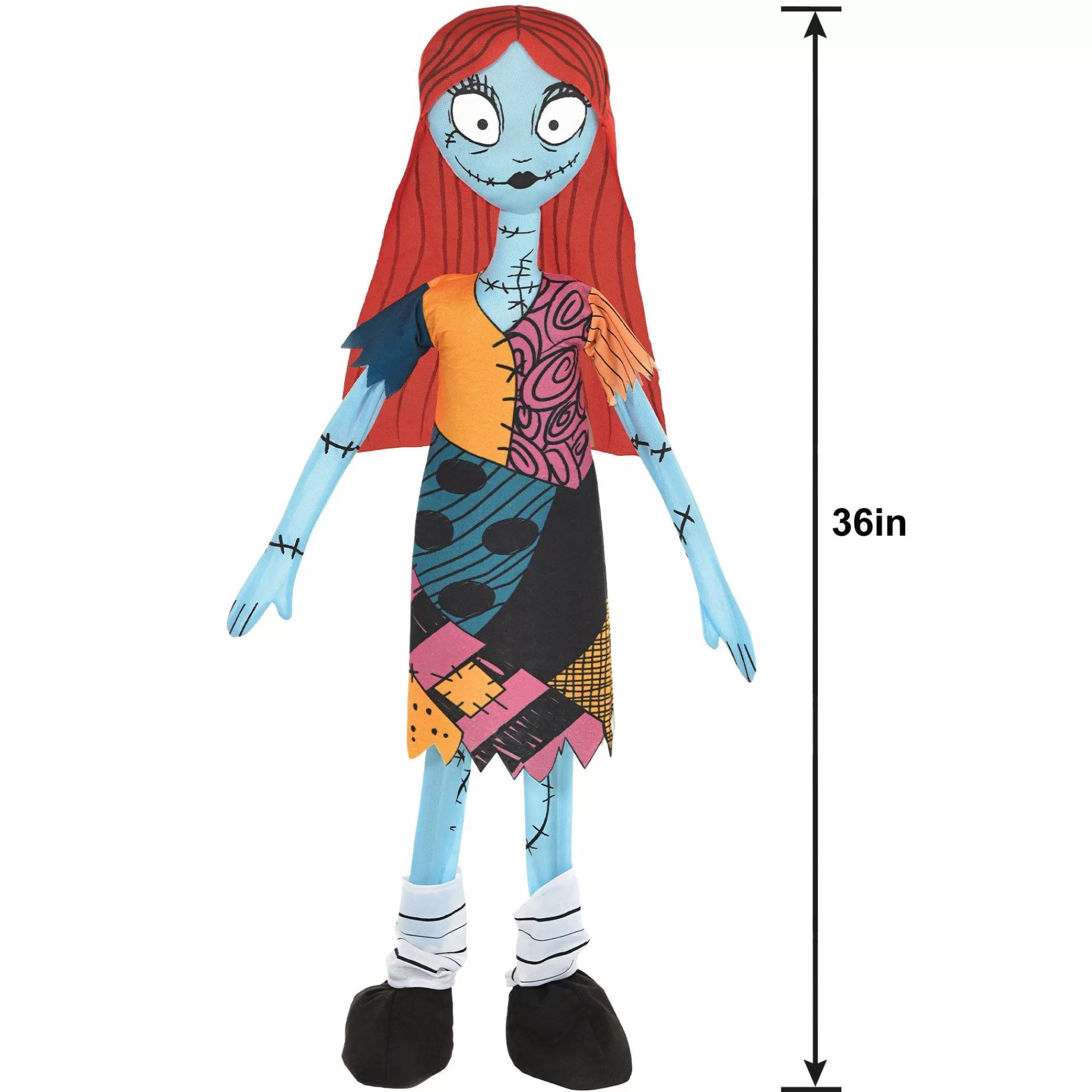 Party City The Nightmare Before Christmas | Giant Standing Sally Decoration - The Nightmare Before Christmas