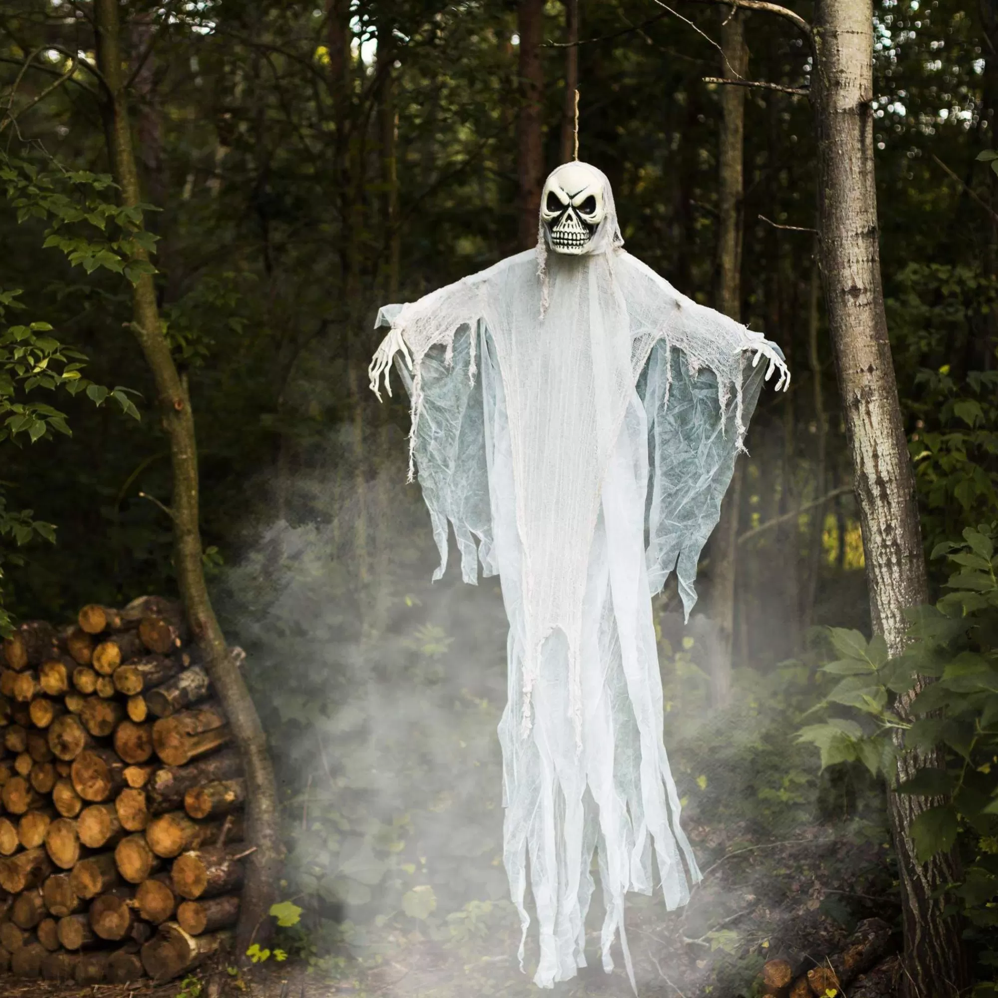 Party City Hanging Decorations | Giant White Reaper Decoration