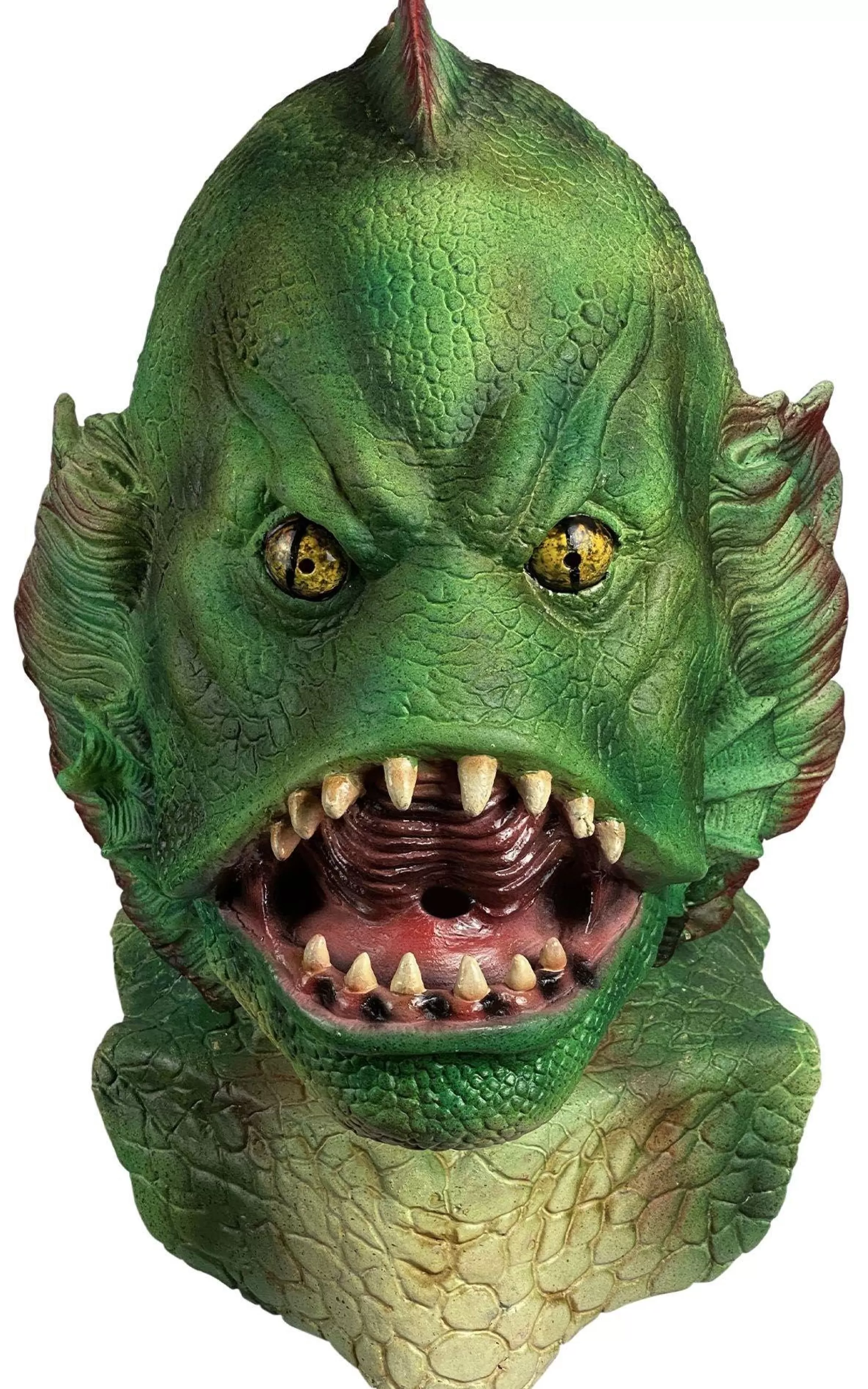 Party City Scary-Gilbert Sea Monster Latex Mask