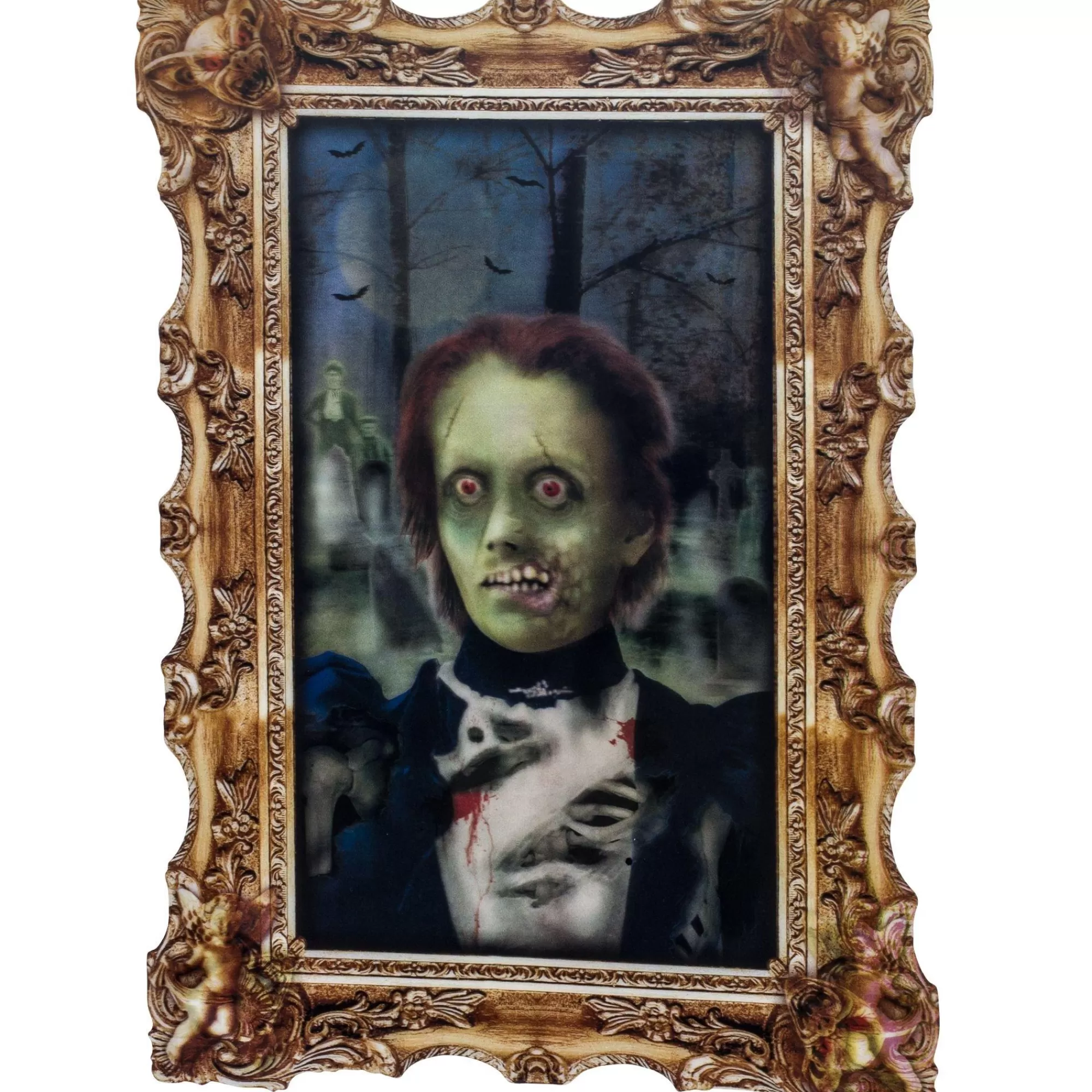 Party City Decorations | Girl Zombie Lenticular Portrait