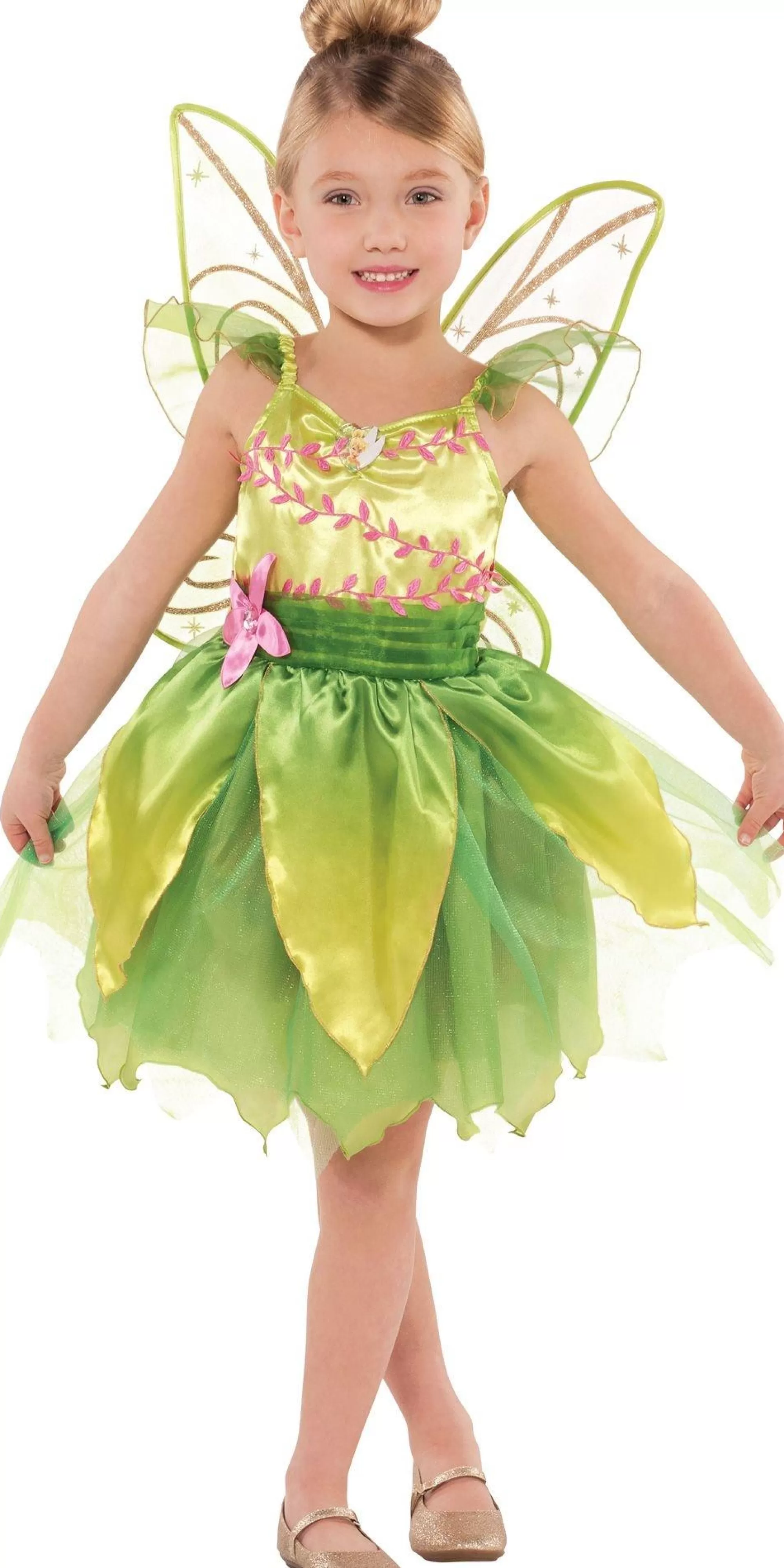 Party City Disney Princess | Girls Classic Tinker Bell Costume