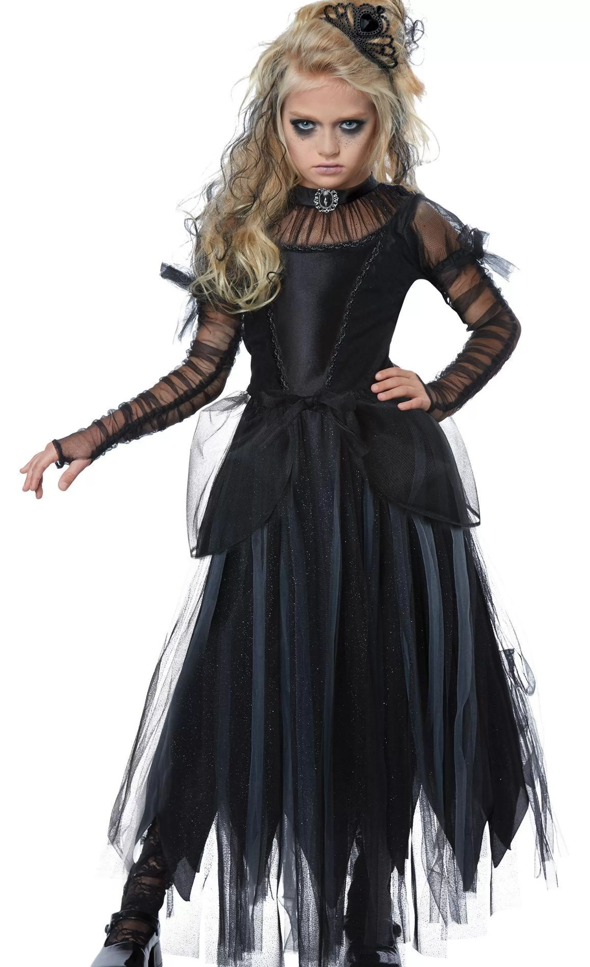 Girl Party City Scary | Girls Dark Princess Costume