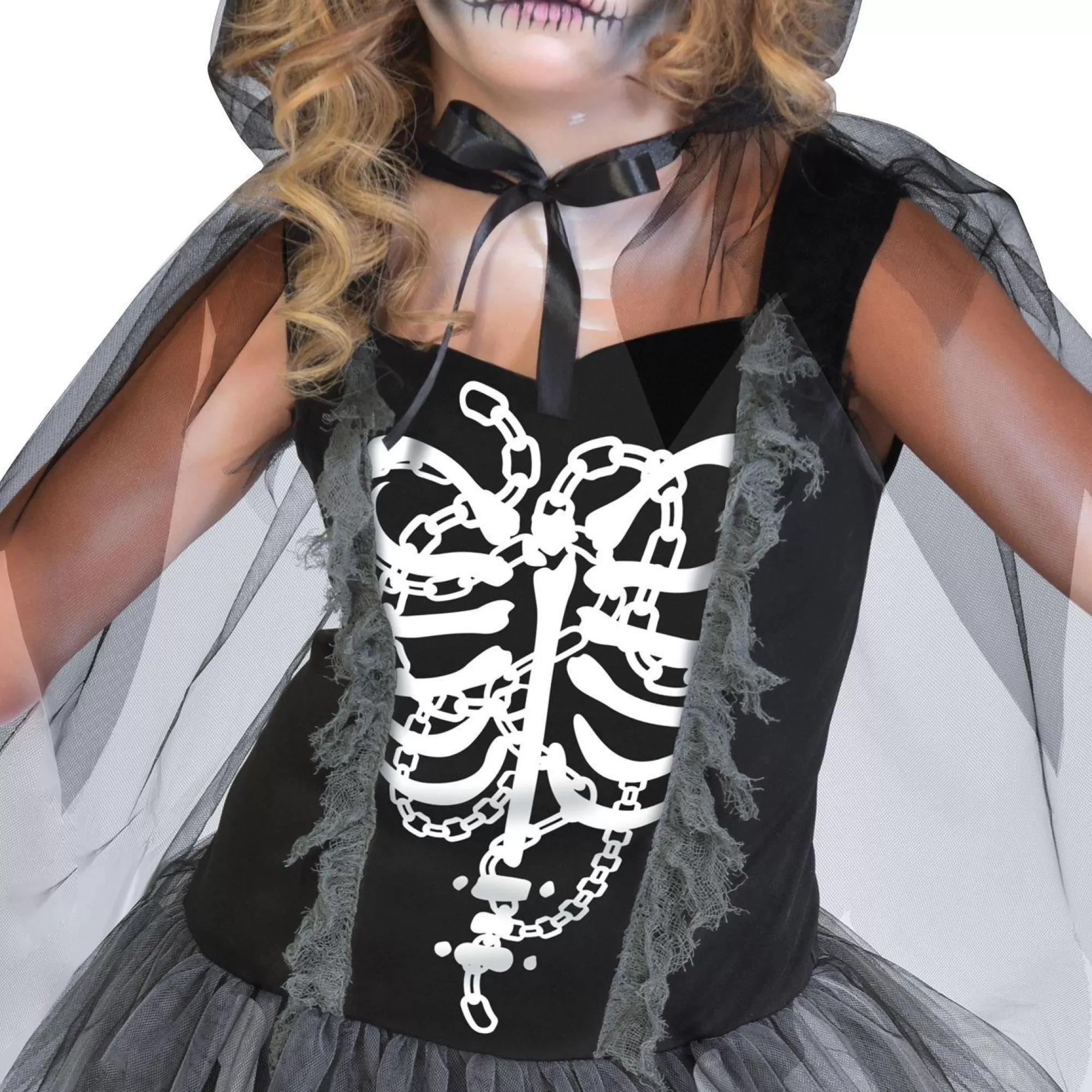 Girl Party City Scary | Girls Grim Reaper Costume