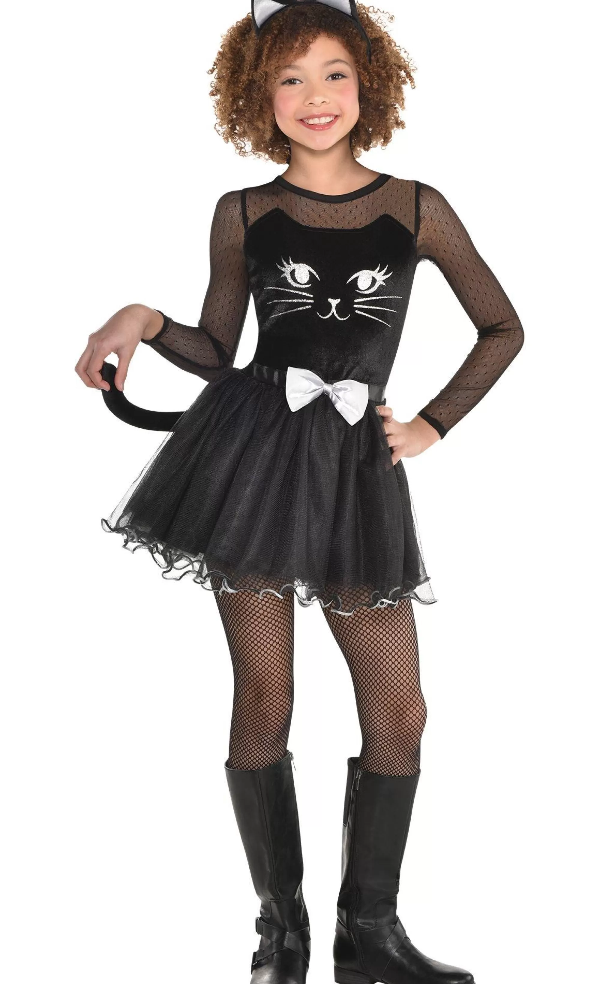 Girl Party City Animal & Bug | Girls Kitty Kat Costume