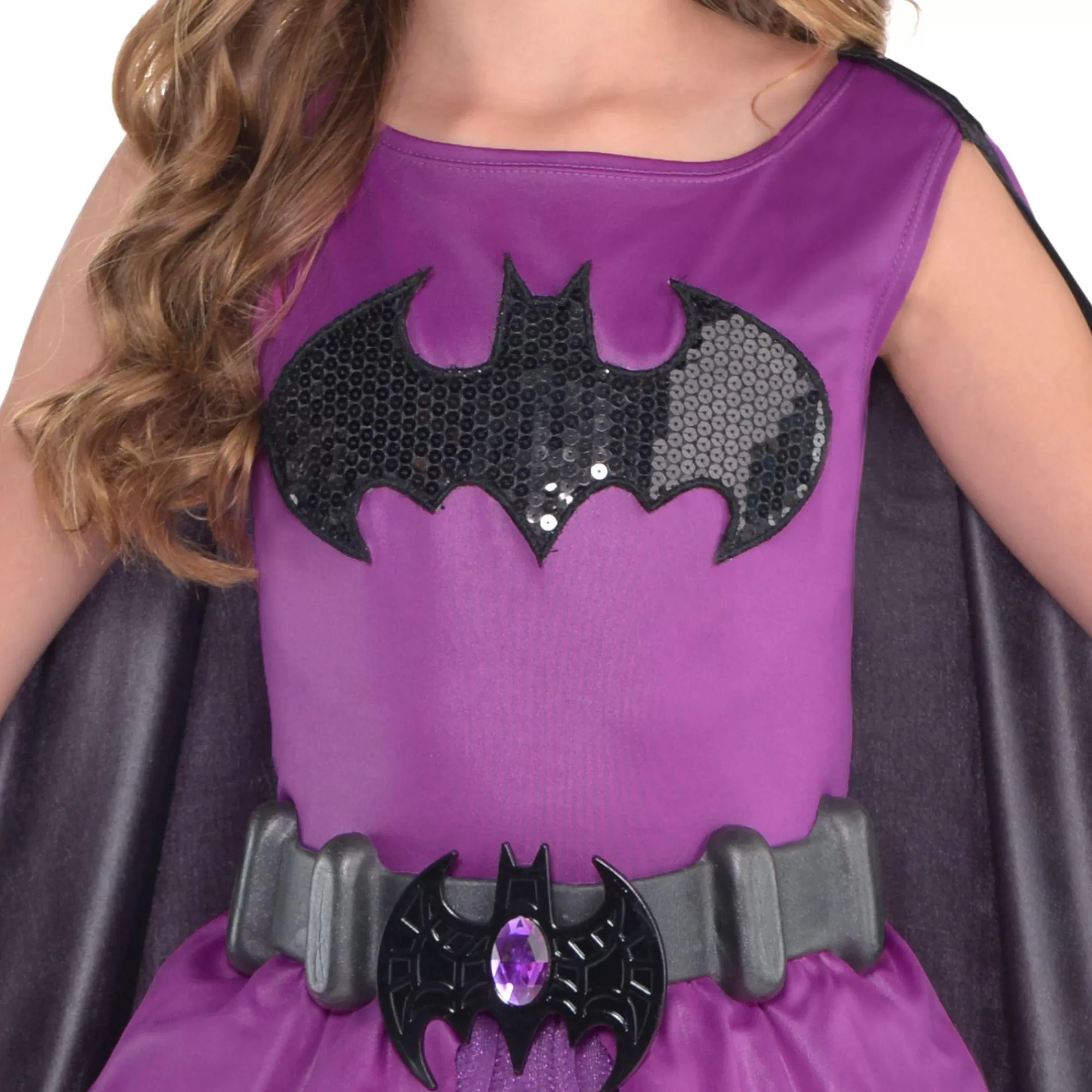 Girl DC Comics Superhero | Girls Purple Batgirl Costume - Batman