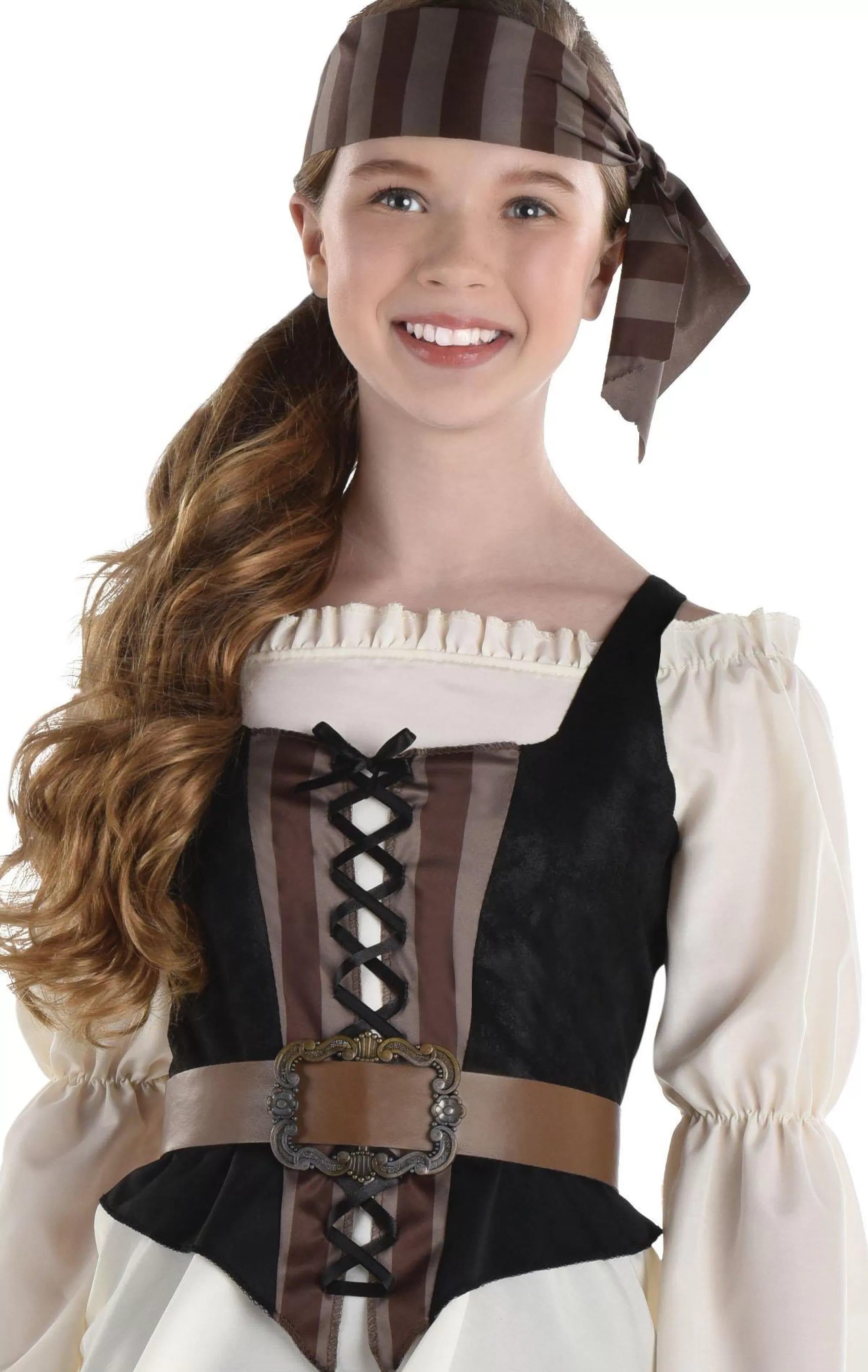 Girl Party City Pirate | Girls' Shipwrecked Pirate Costume