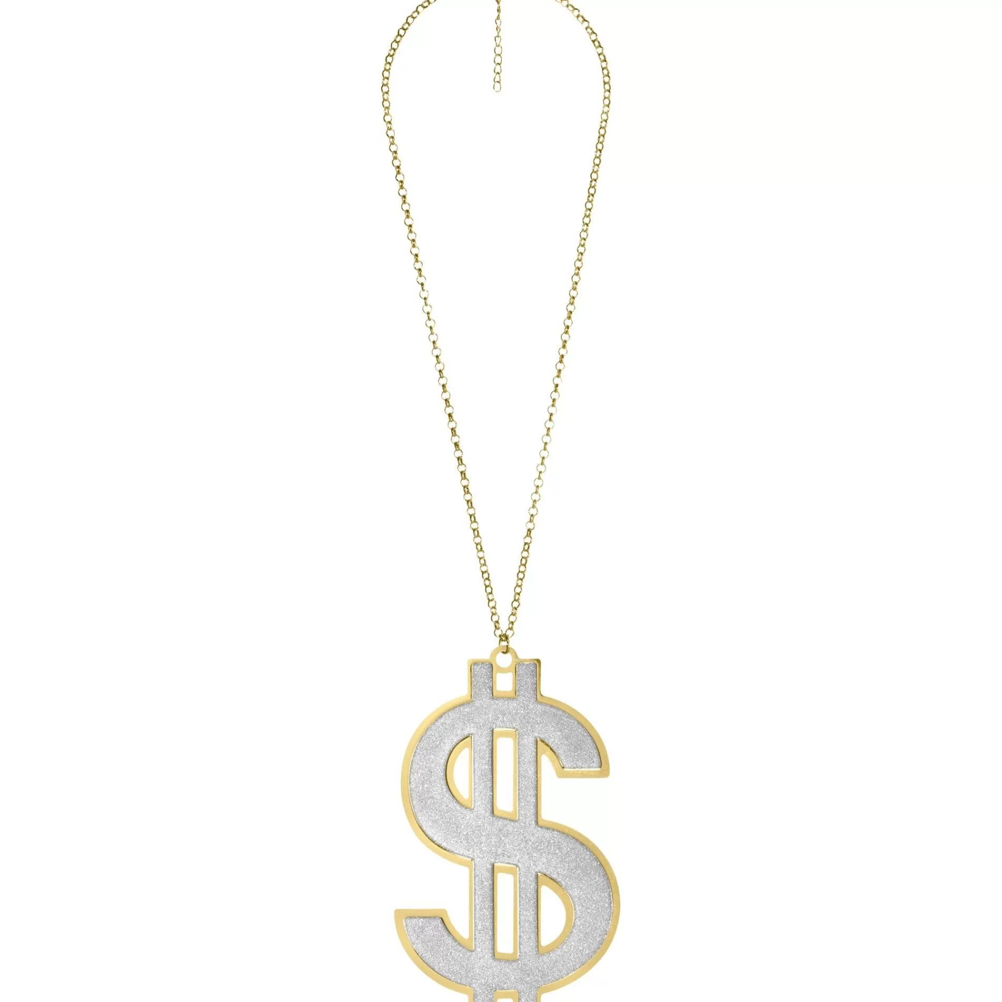 Party City Jewelry-Glitter Super Dollar Sign Necklace